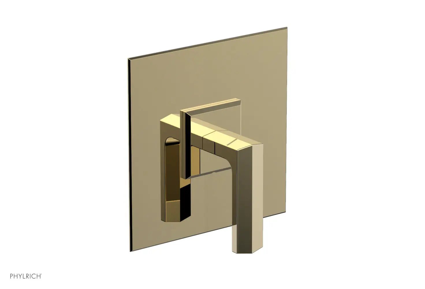 Phylrich DIAMA Pressure Balance Shower Plate & Handle Trim by Phylrich