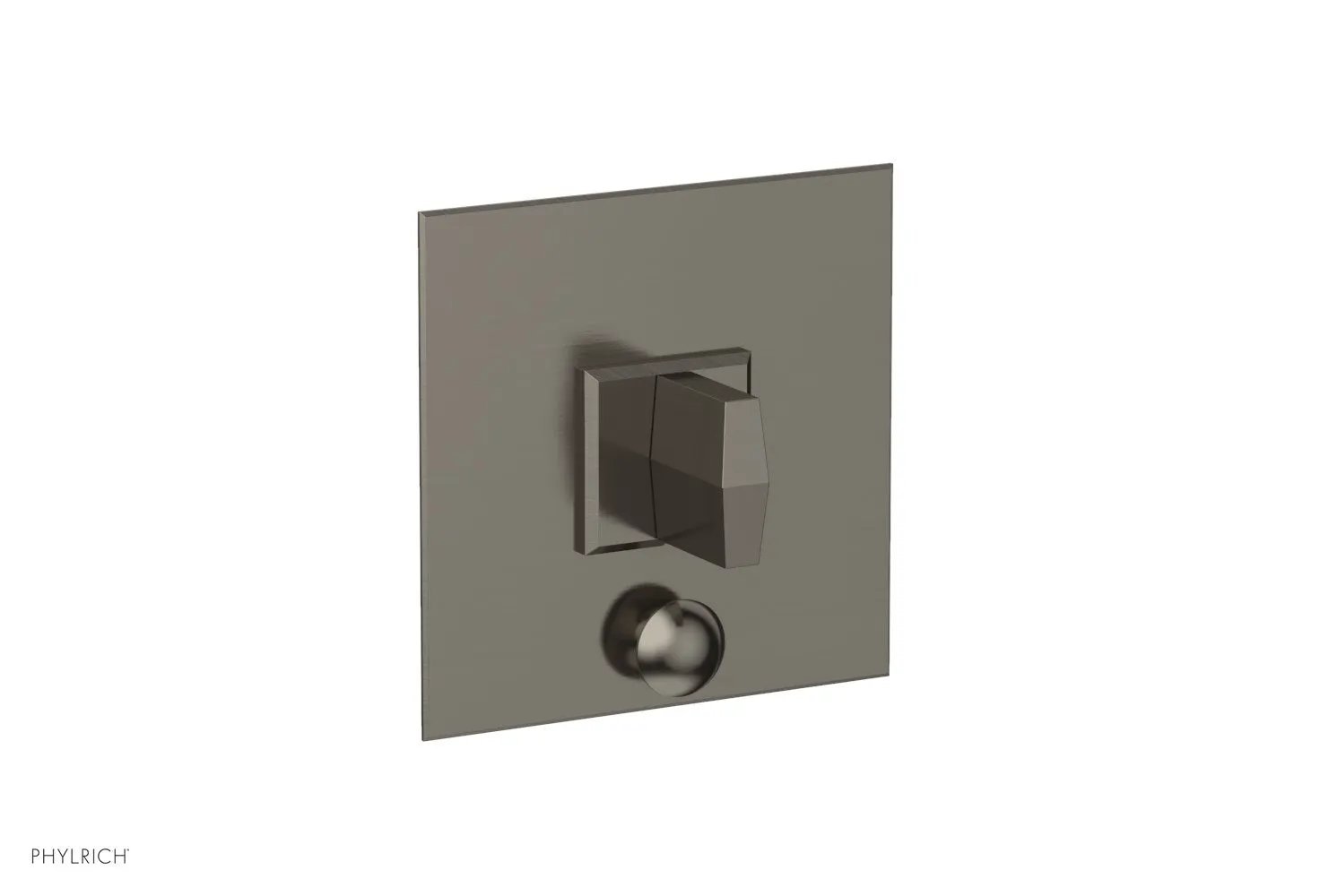 Phylrich DIAMA Pressure Balance Shower Plate with Diverter and Handle Trim Set by Phylrich