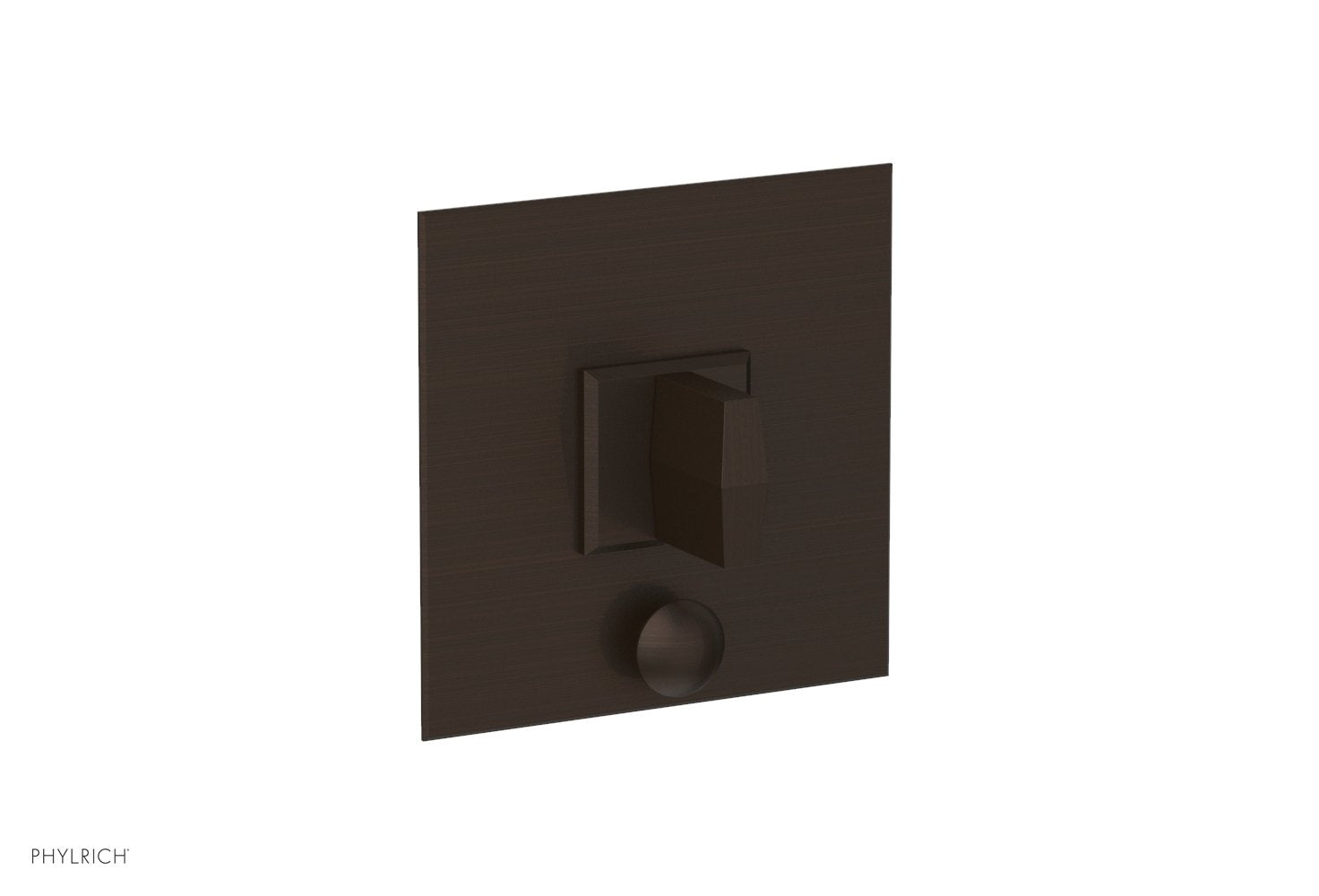 Phylrich DIAMA Pressure Balance Shower Plate with Diverter and Handle Trim Set by Phylrich