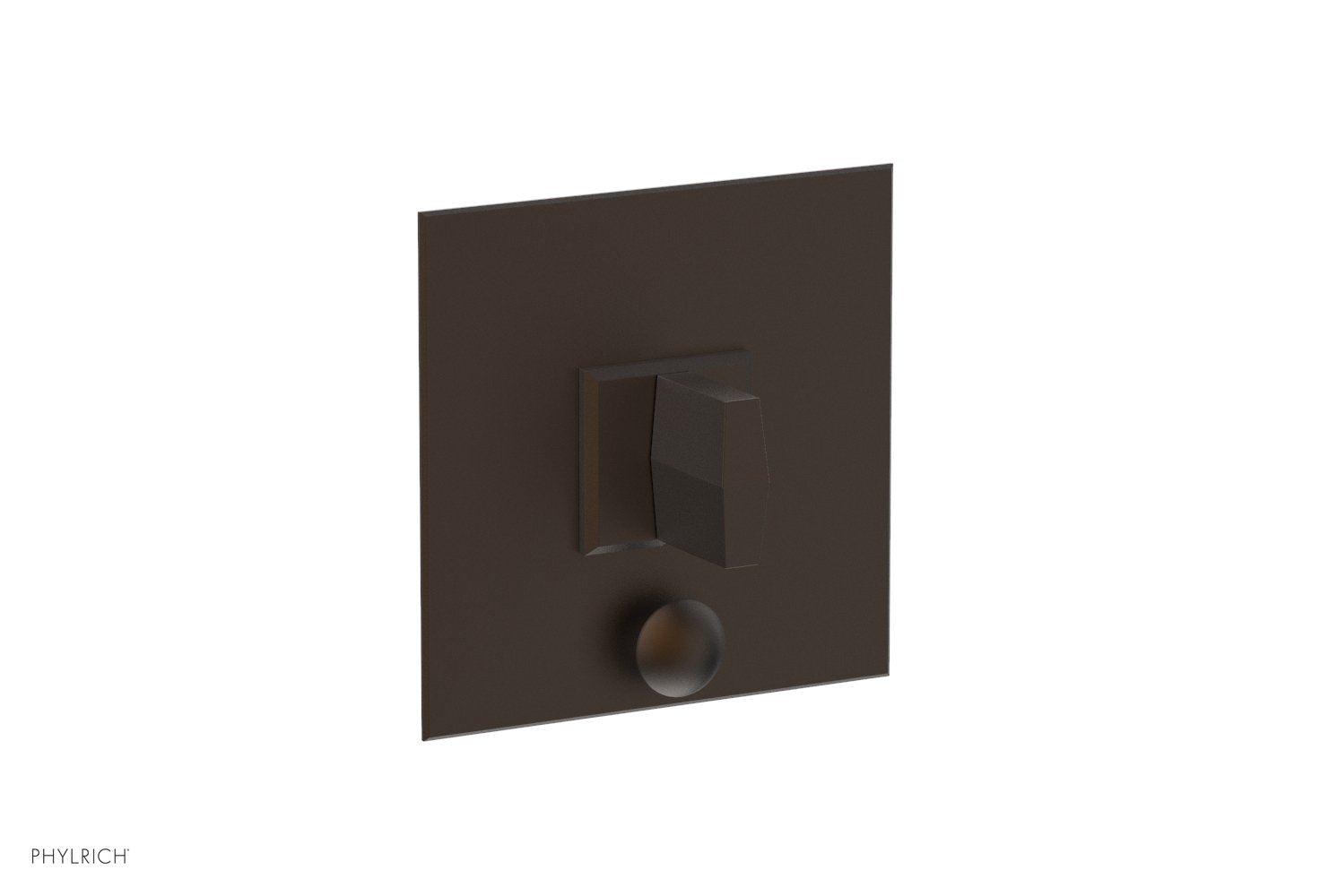 Phylrich DIAMA Pressure Balance Shower Plate with Diverter and Handle Trim Set