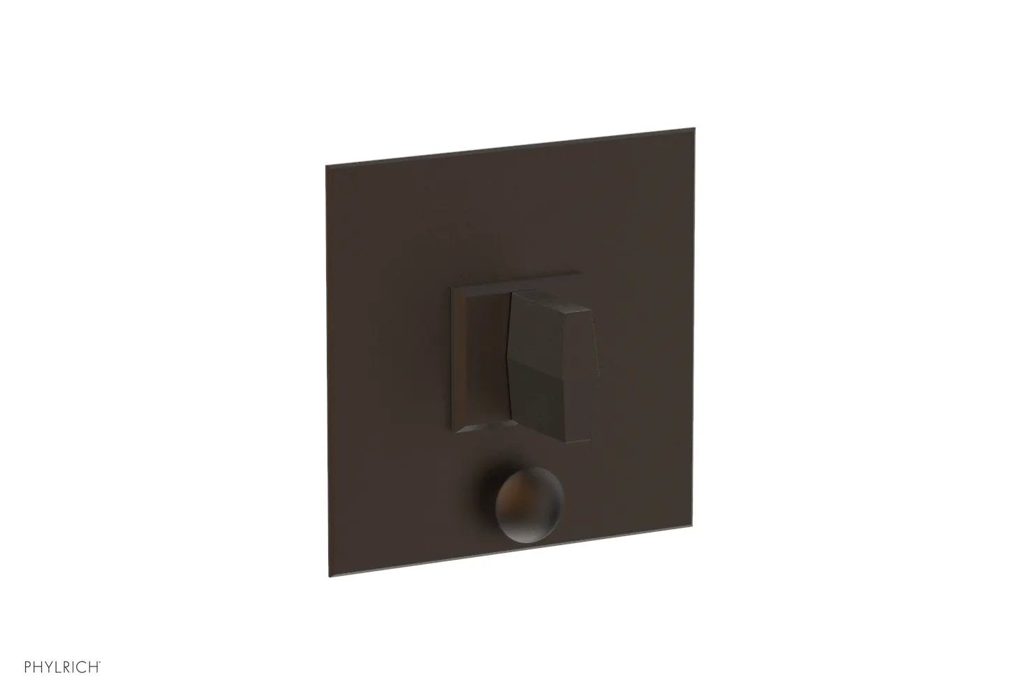 Phylrich DIAMA Pressure Balance Shower Plate with Diverter and Handle Trim Set by Phylrich
