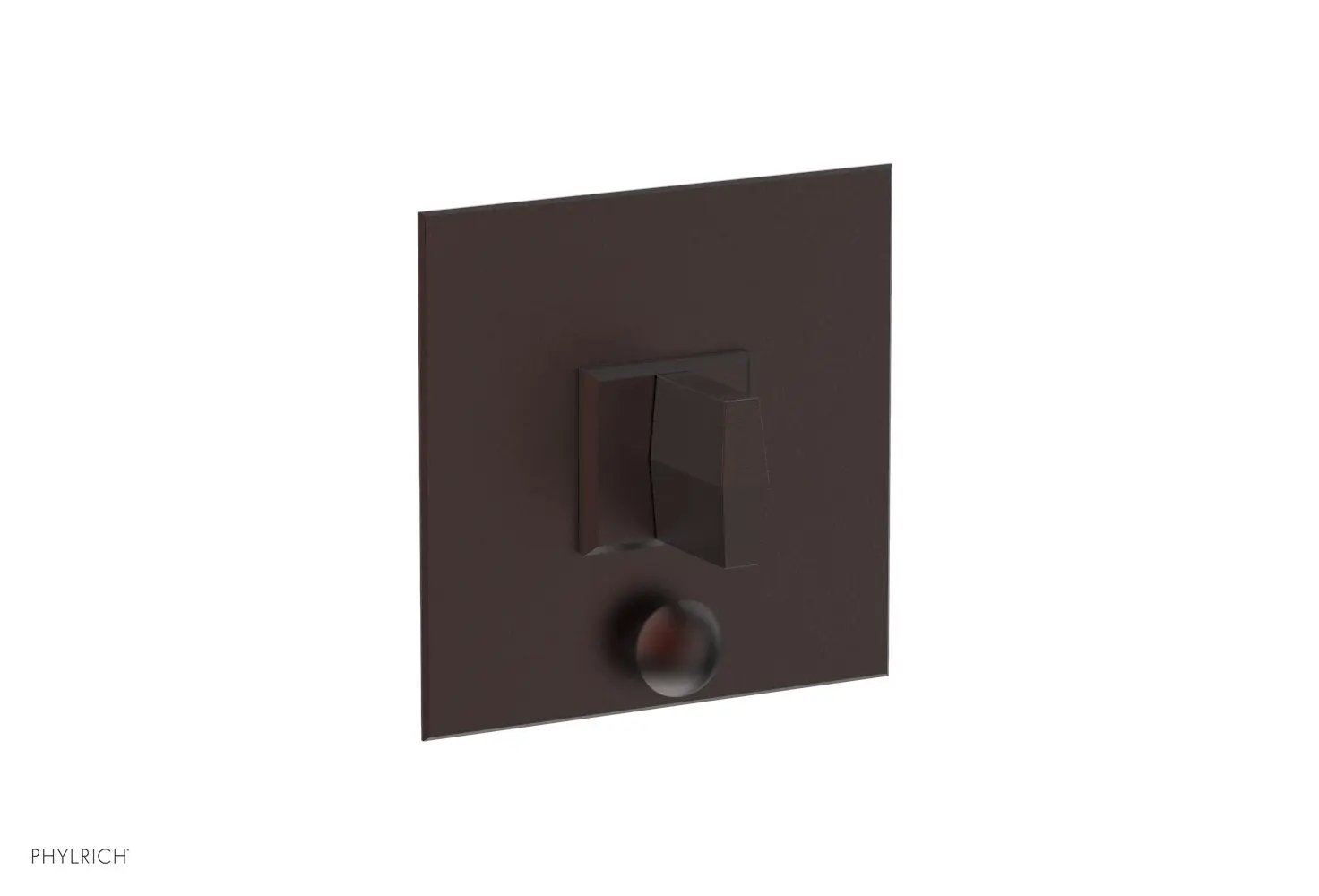 Phylrich DIAMA Pressure Balance Shower Plate with Diverter and Handle Trim Set by Phylrich