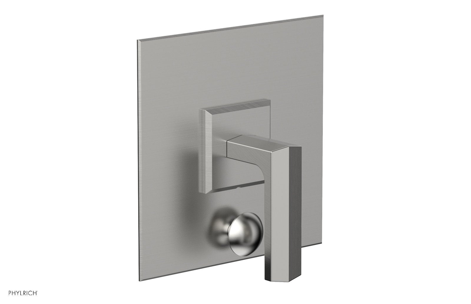 Phylrich DIAMA Pressure Balance Shower Plate with Diverter and Handle Trim Set