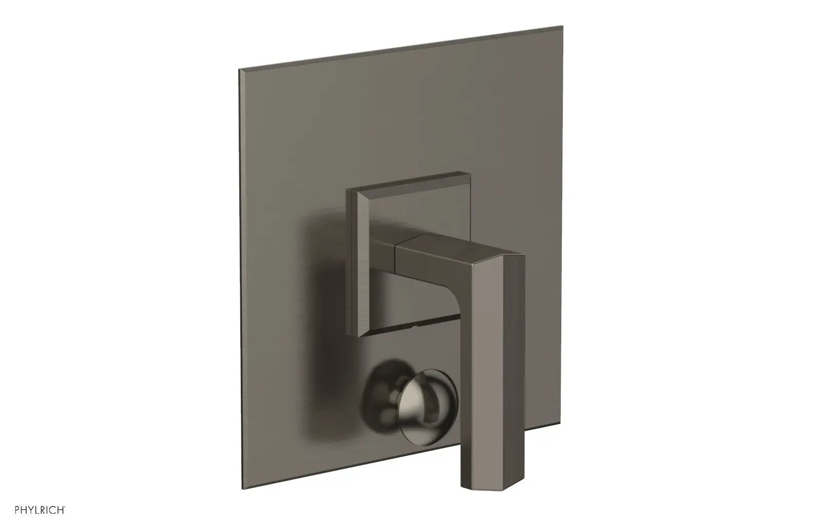 Phylrich DIAMA Pressure Balance Shower Plate with Diverter and Handle Trim Set by Phylrich