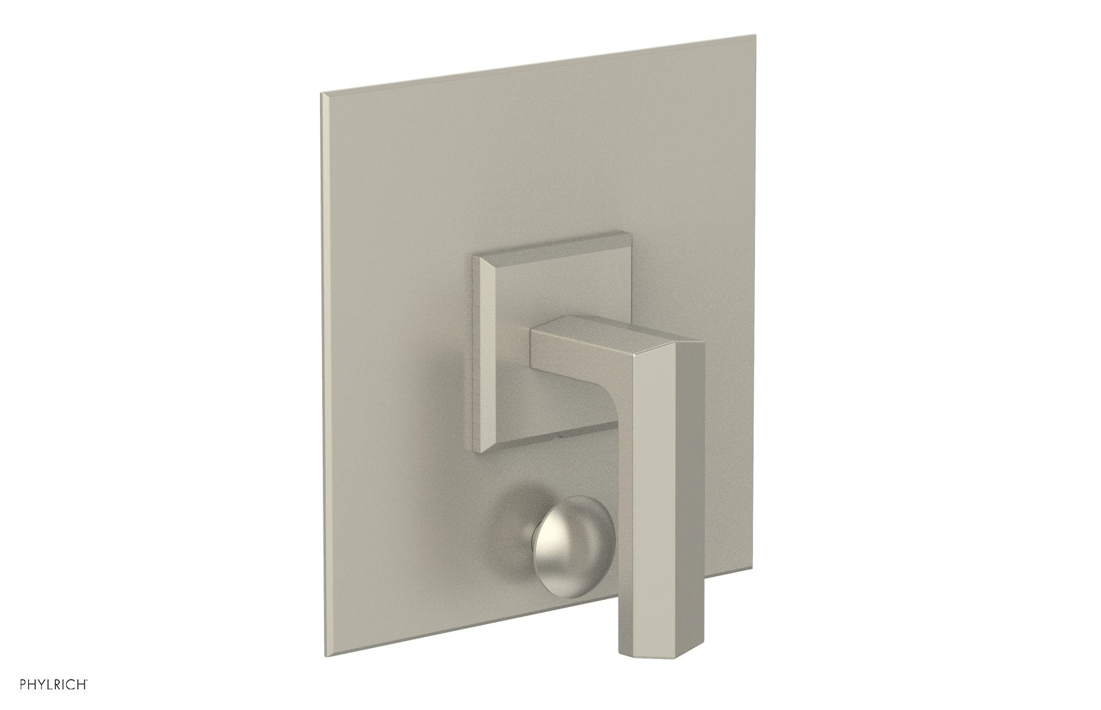 Phylrich DIAMA Pressure Balance Shower Plate with Diverter and Handle Trim Set