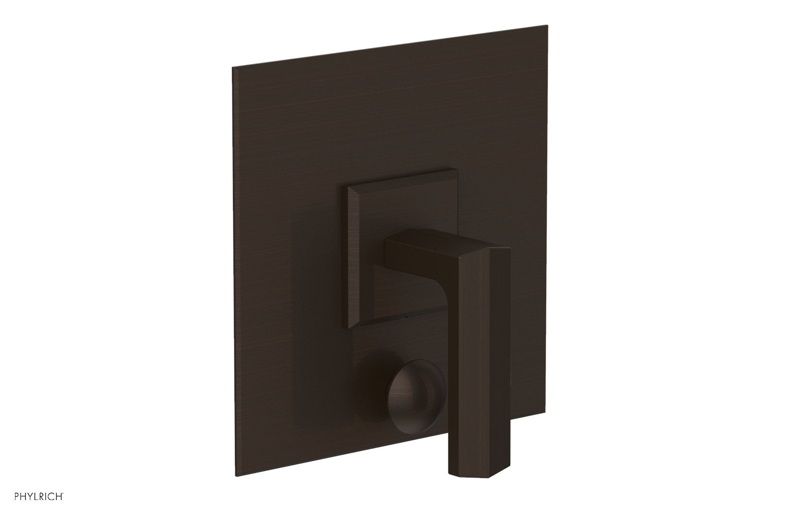 Phylrich DIAMA Pressure Balance Shower Plate with Diverter and Handle Trim Set