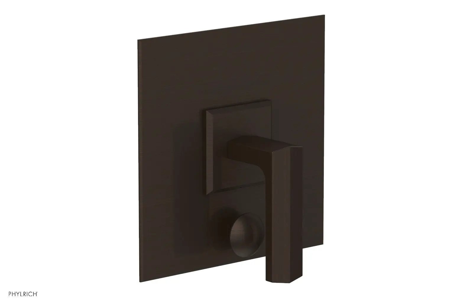 Phylrich DIAMA Pressure Balance Shower Plate with Diverter and Handle Trim Set by Phylrich