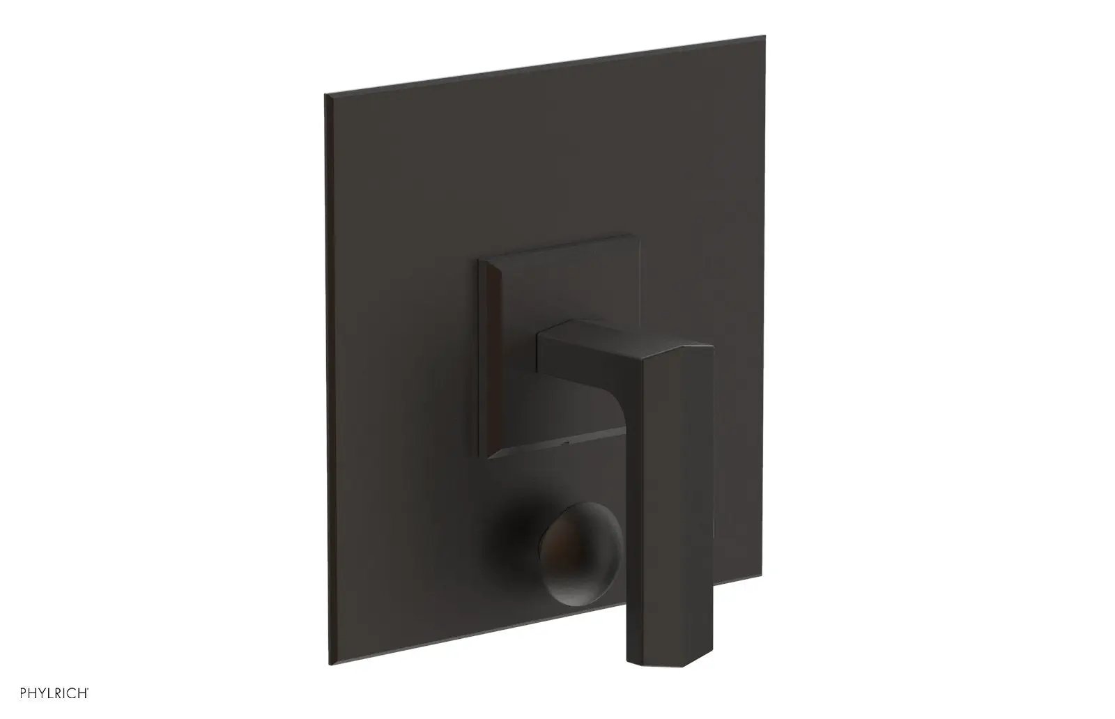 Phylrich DIAMA Pressure Balance Shower Plate with Diverter and Handle Trim Set by Phylrich
