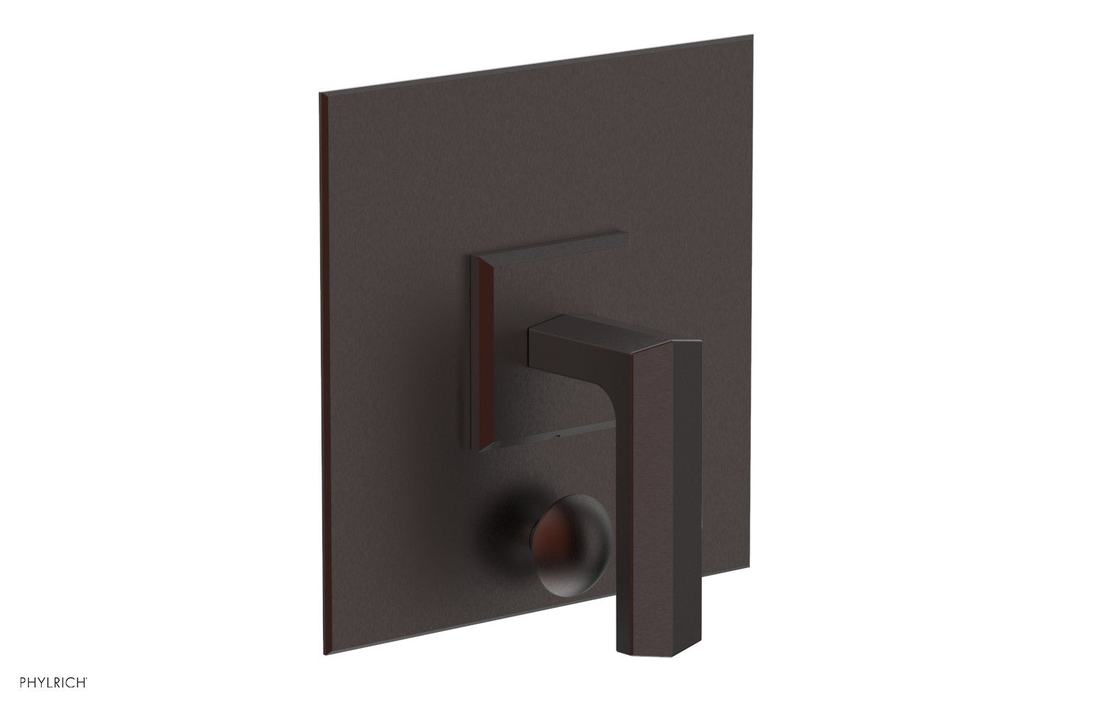 Phylrich DIAMA Pressure Balance Shower Plate with Diverter and Handle Trim Set