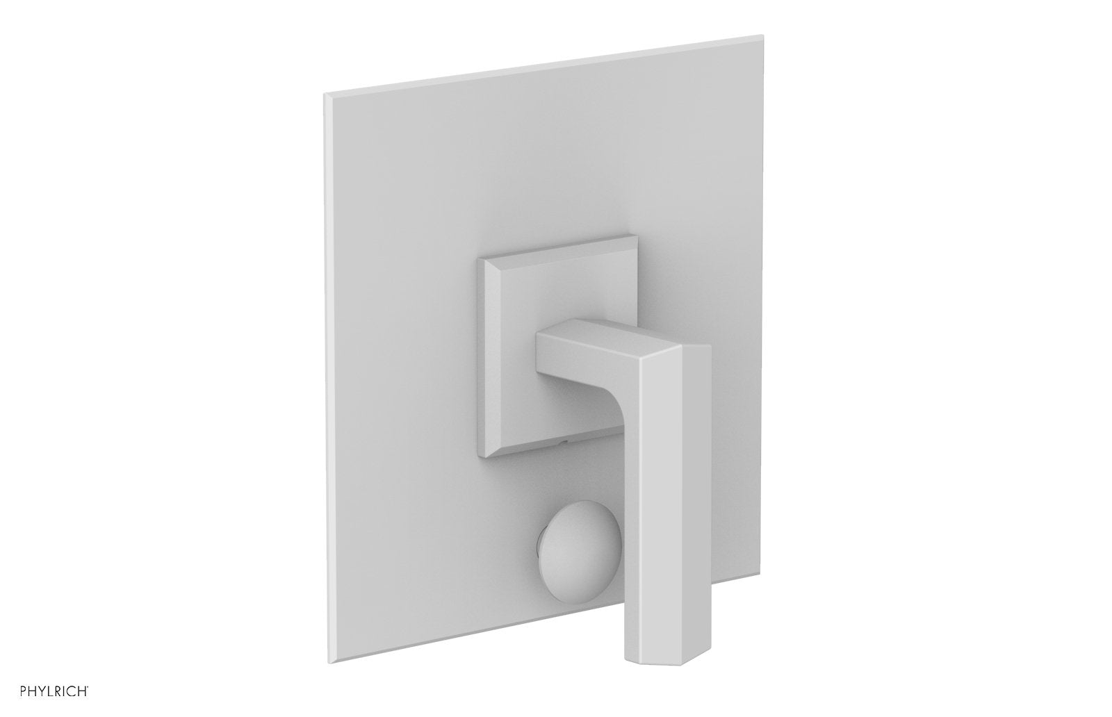 Phylrich DIAMA Pressure Balance Shower Plate with Diverter and Handle Trim Set