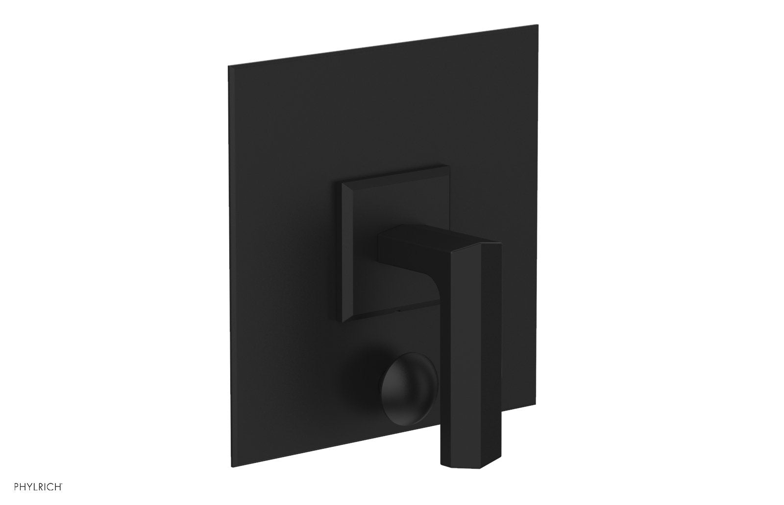 Phylrich DIAMA Pressure Balance Shower Plate with Diverter and Handle Trim Set