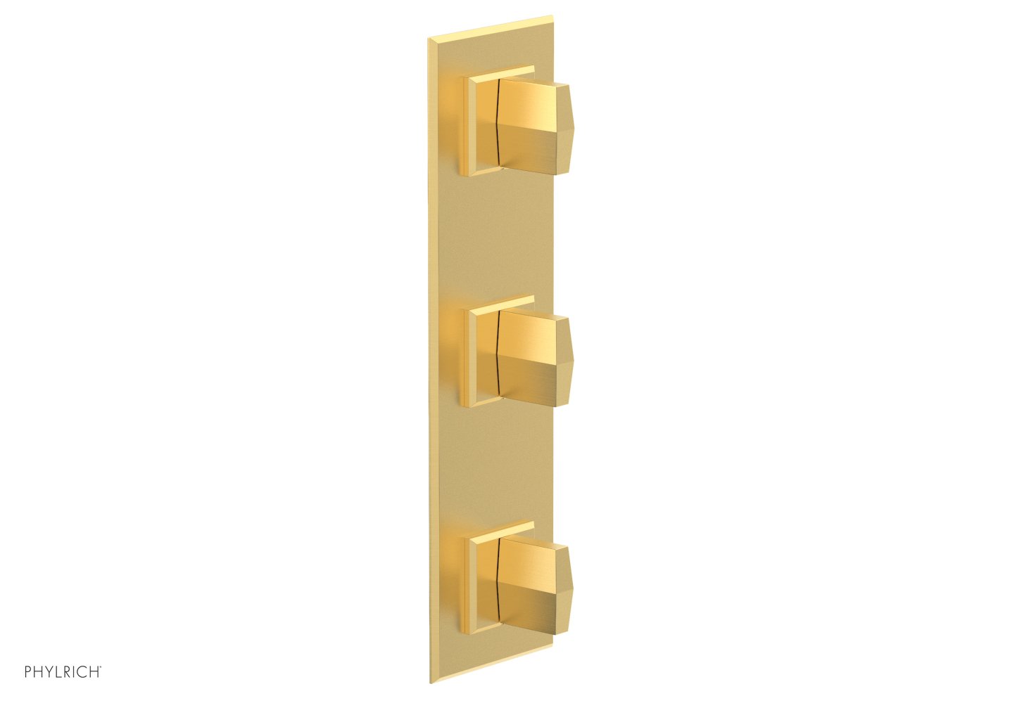 Phylrich DIAMA 3/4" Thermostatic Valve with Two Volume Control, Blade Handles