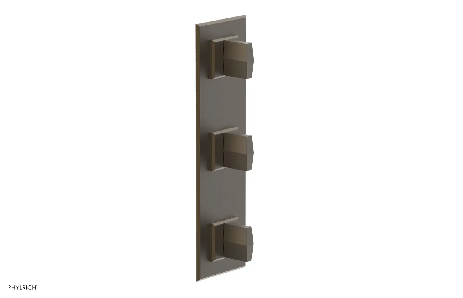 Phylrich DIAMA 3/4" Thermostatic Valve with Two Volume Control, Blade Handles by Phylrich