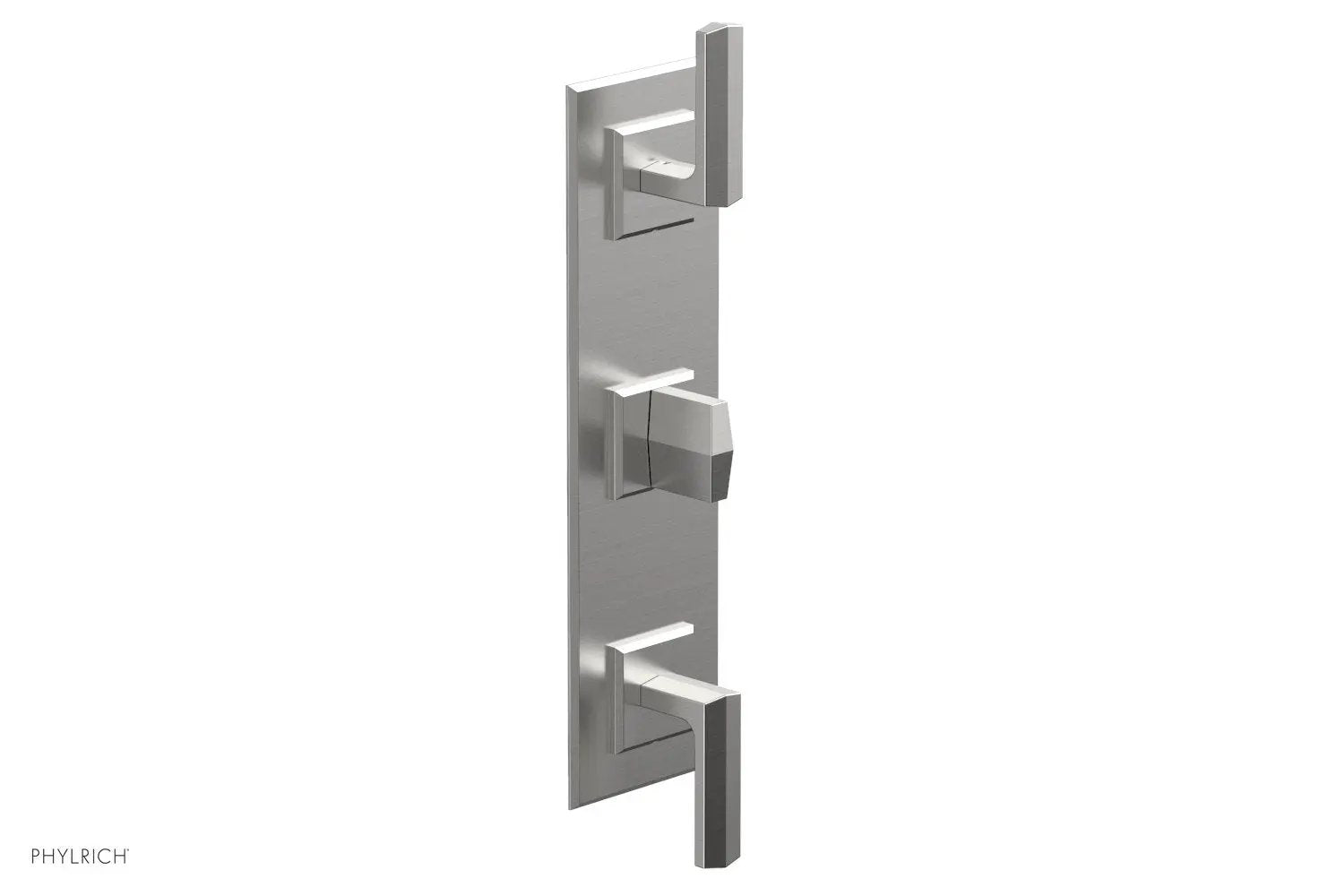 Phylrich DIAMA 1/2" Thermostatic Valve with Two Volume Control, Lever Handles by Phylrich