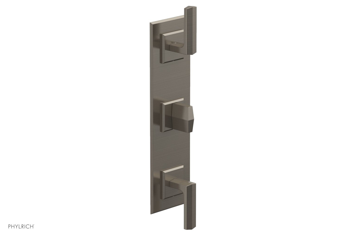 Phylrich DIAMA 1/2" Thermostatic Valve with Two Volume Control, Lever Handles