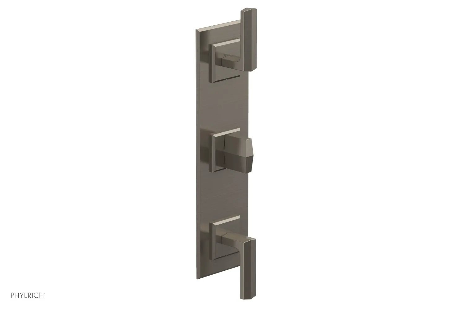 Phylrich DIAMA 1/2" Thermostatic Valve with Two Volume Control, Lever Handles by Phylrich