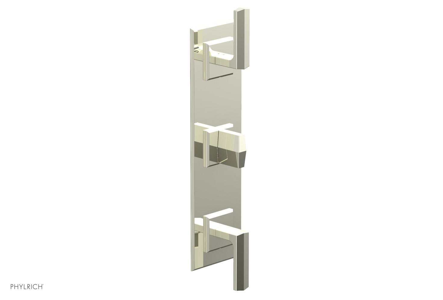 Phylrich DIAMA 3/4" Thermostatic Valve with Two Volume Control, Lever Handles