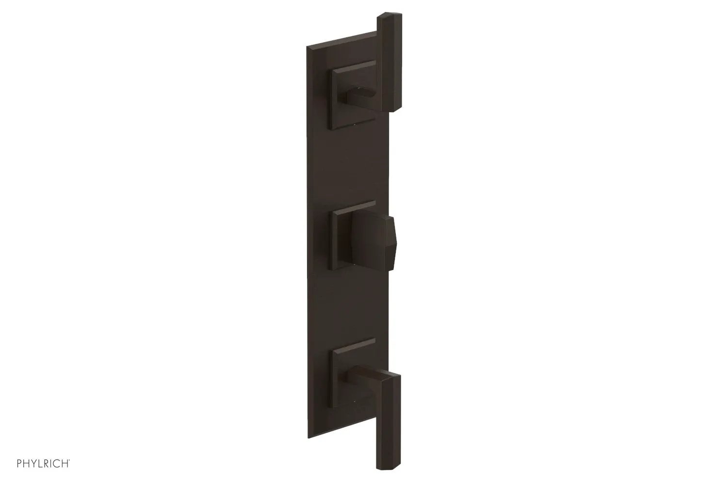 Phylrich DIAMA 1/2" Thermostatic Valve with Two Volume Control, Lever Handles by Phylrich