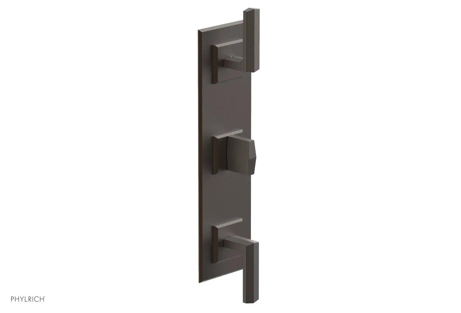 Phylrich DIAMA 1/2" Thermostatic Valve with Two Volume Control, Lever Handles by Phylrich