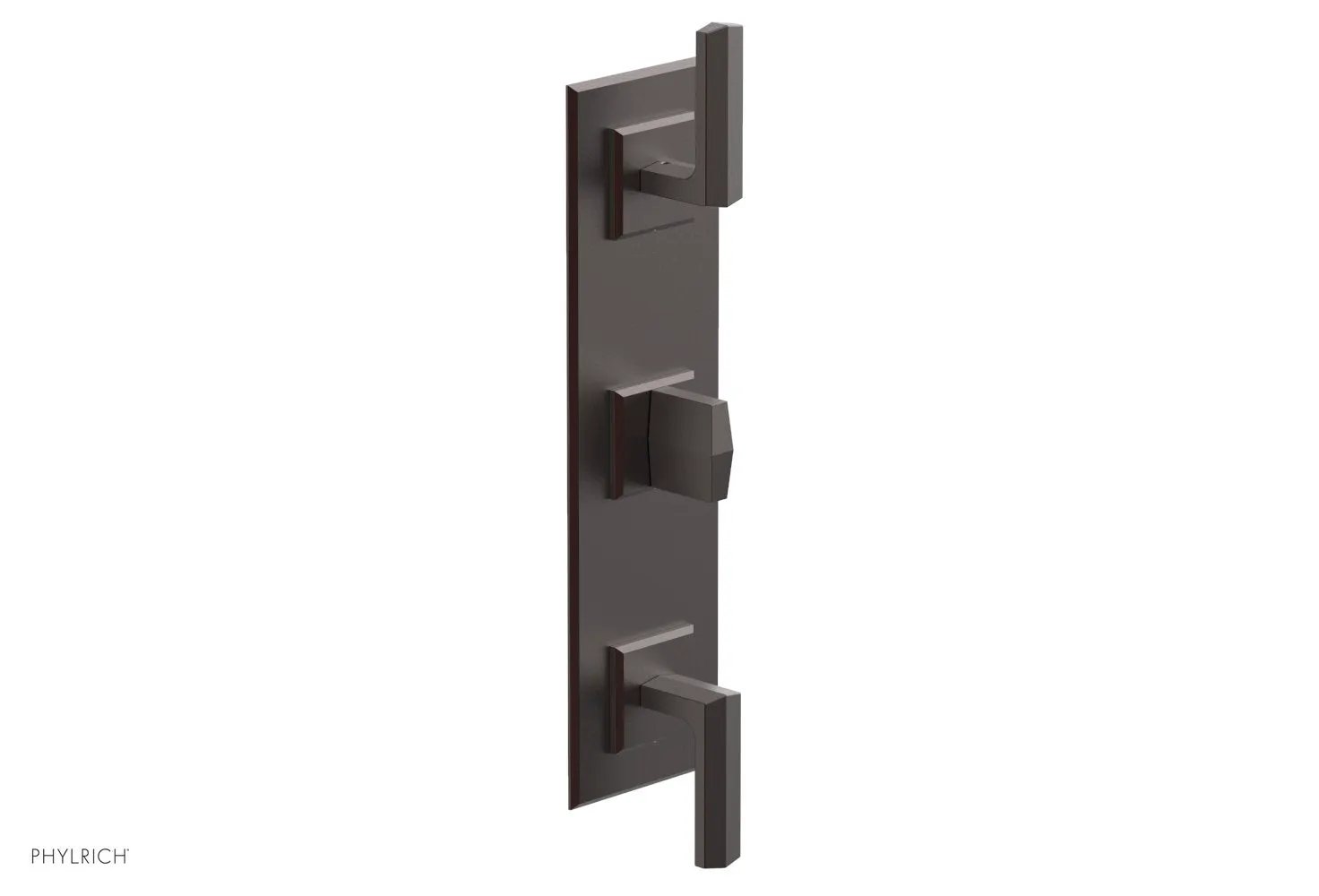 Phylrich DIAMA 1/2" Thermostatic Valve with Two Volume Control, Lever Handles by Phylrich