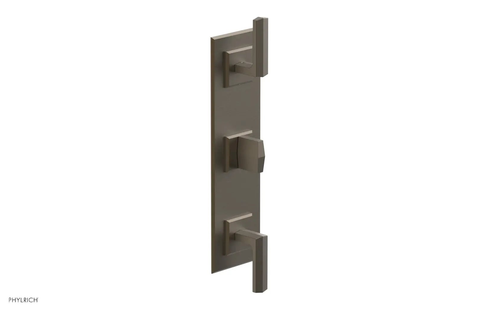 Phylrich DIAMA 1/2" Thermostatic Valve with Two Volume Control, Lever Handles by Phylrich