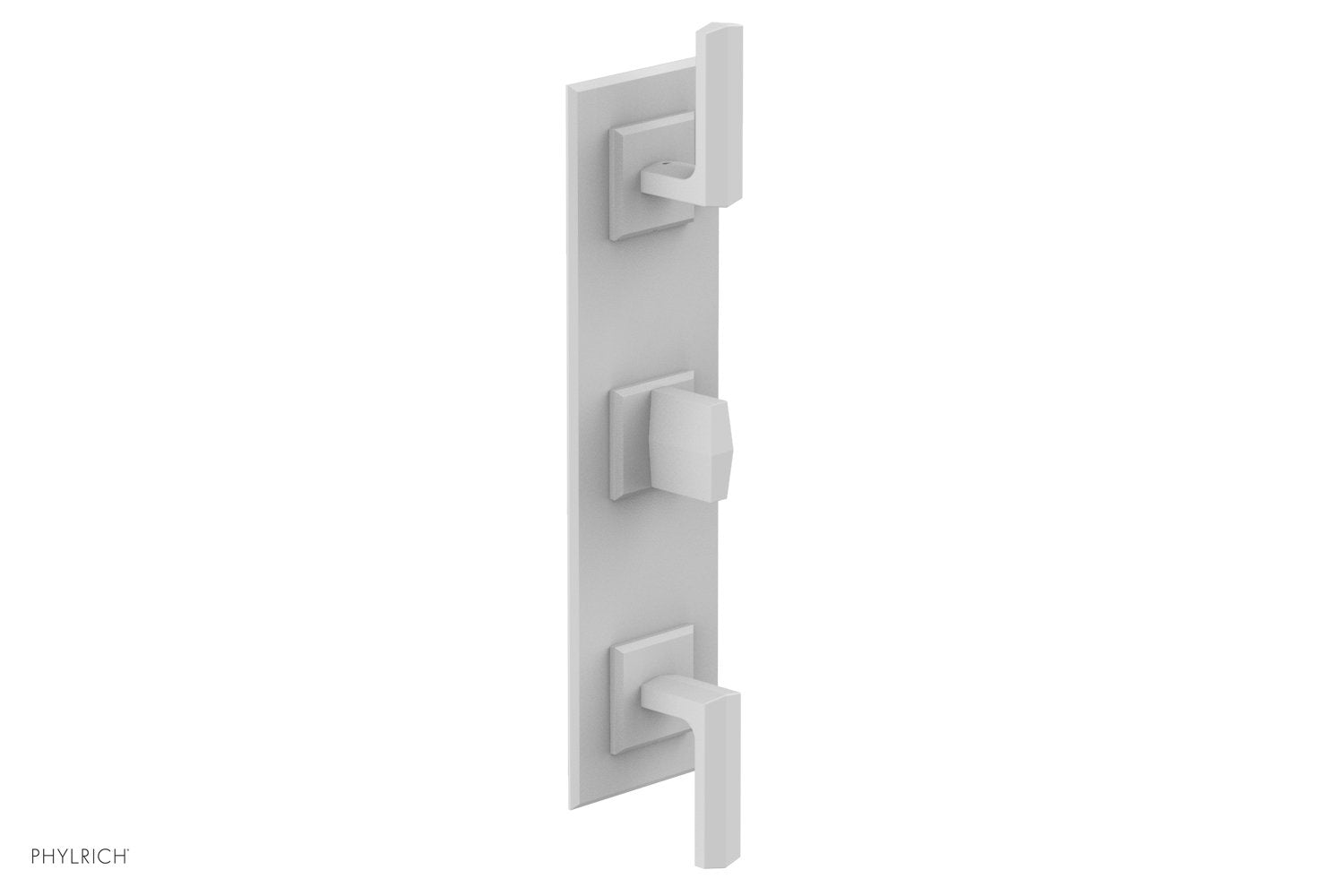 Phylrich DIAMA 1/2" Thermostatic Valve with Two Volume Control, Lever Handles