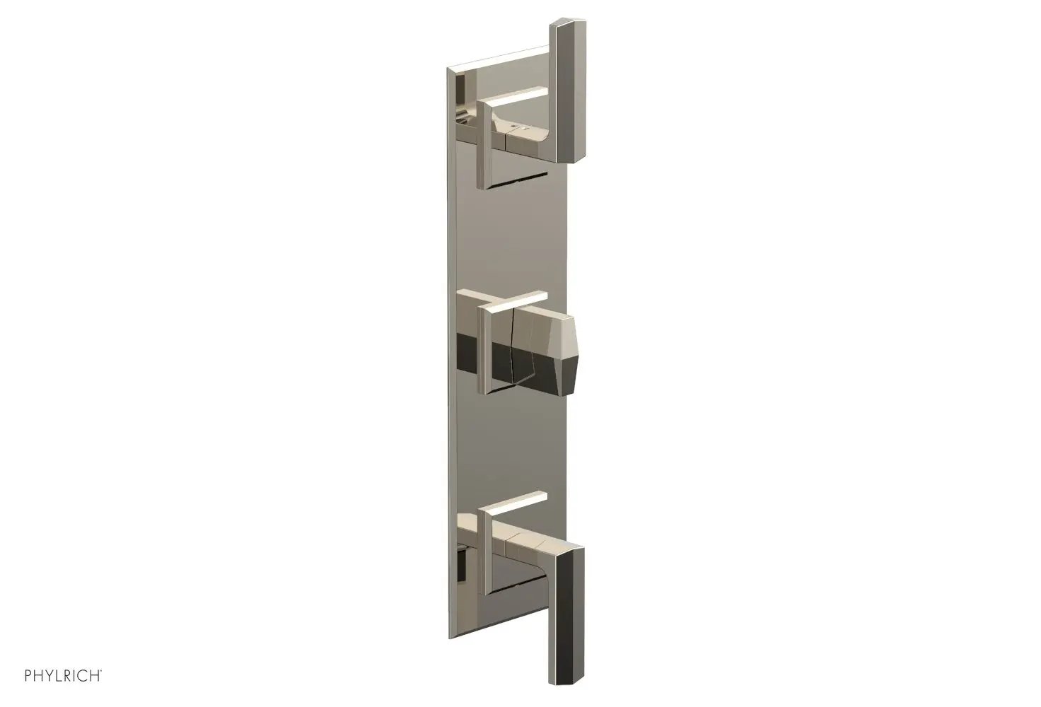 Phylrich DIAMA 1/2" Thermostatic Valve with Two Volume Control, Lever Handles by Phylrich