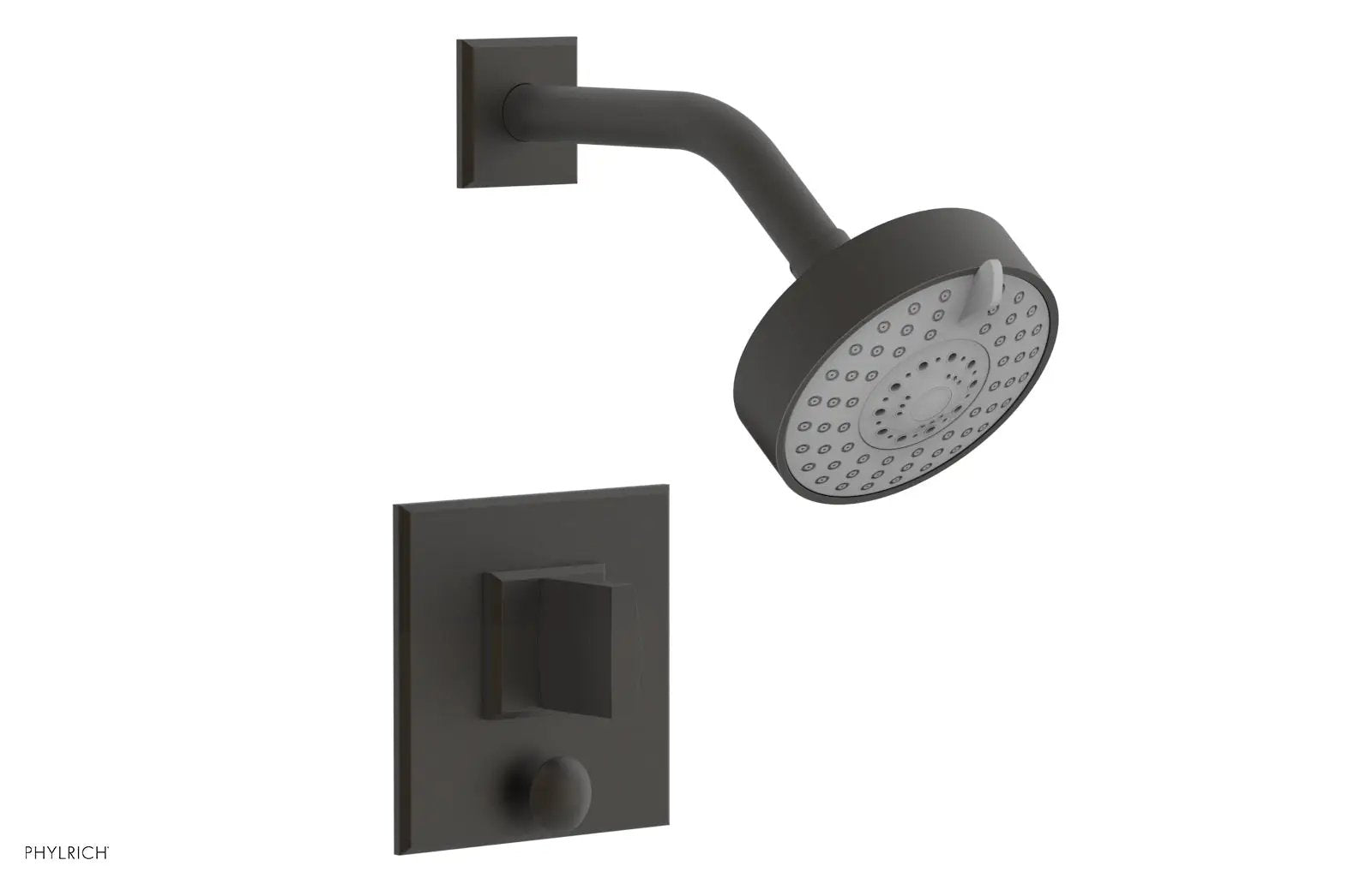 Phylrich DIAMA Pressure Balance Shower and Diverter Set (Less Spout), Blade Handle by Phylrich