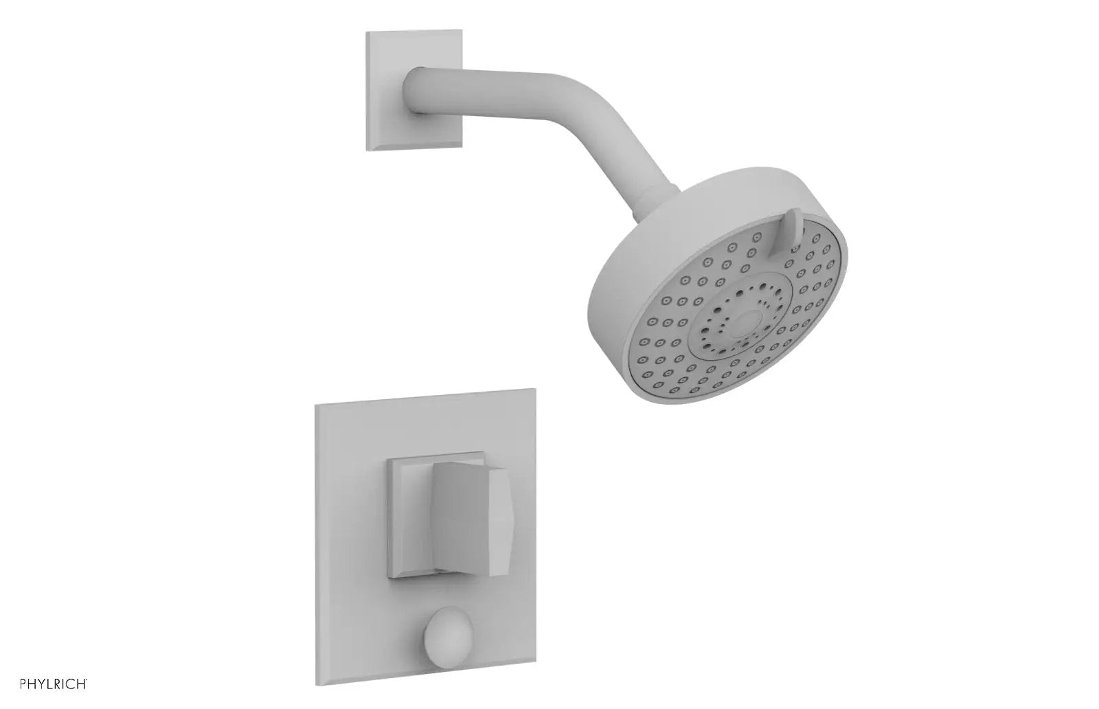 Phylrich DIAMA Pressure Balance Shower and Diverter Set (Less Spout), Blade Handle by Phylrich