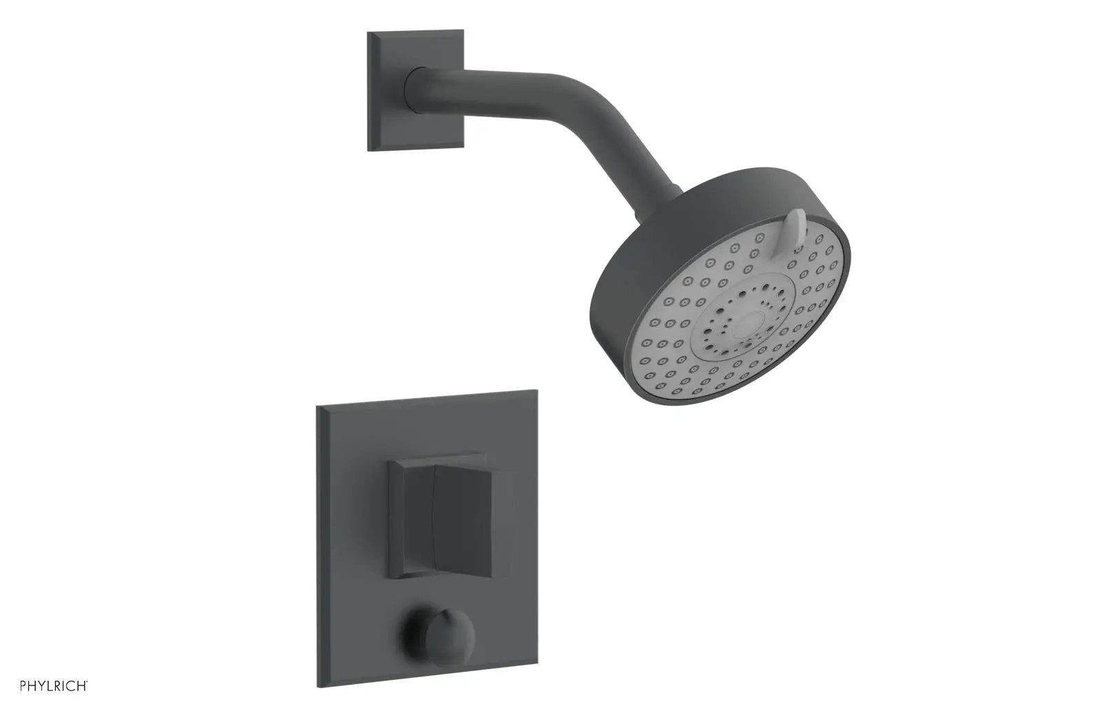 Phylrich DIAMA Pressure Balance Shower and Diverter Set (Less Spout), Blade Handle by Phylrich