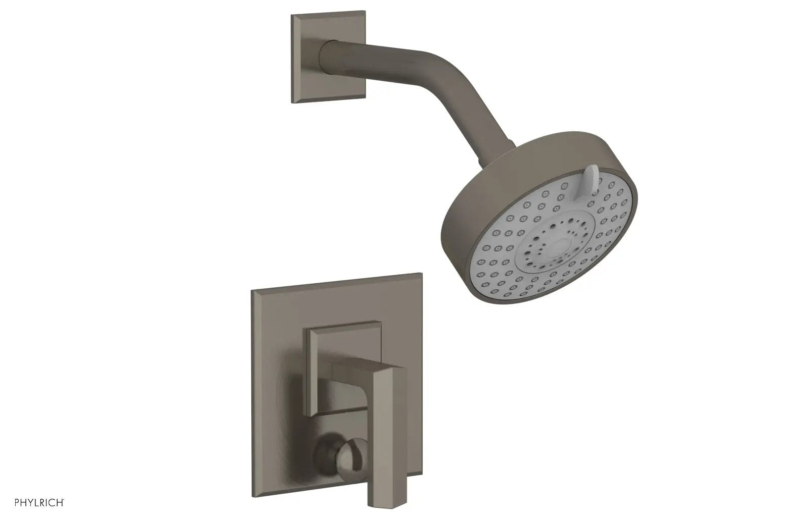 Phylrich DIAMA Pressure Balance Shower and Diverter Set (Less Spout), Lever Handle by Phylrich