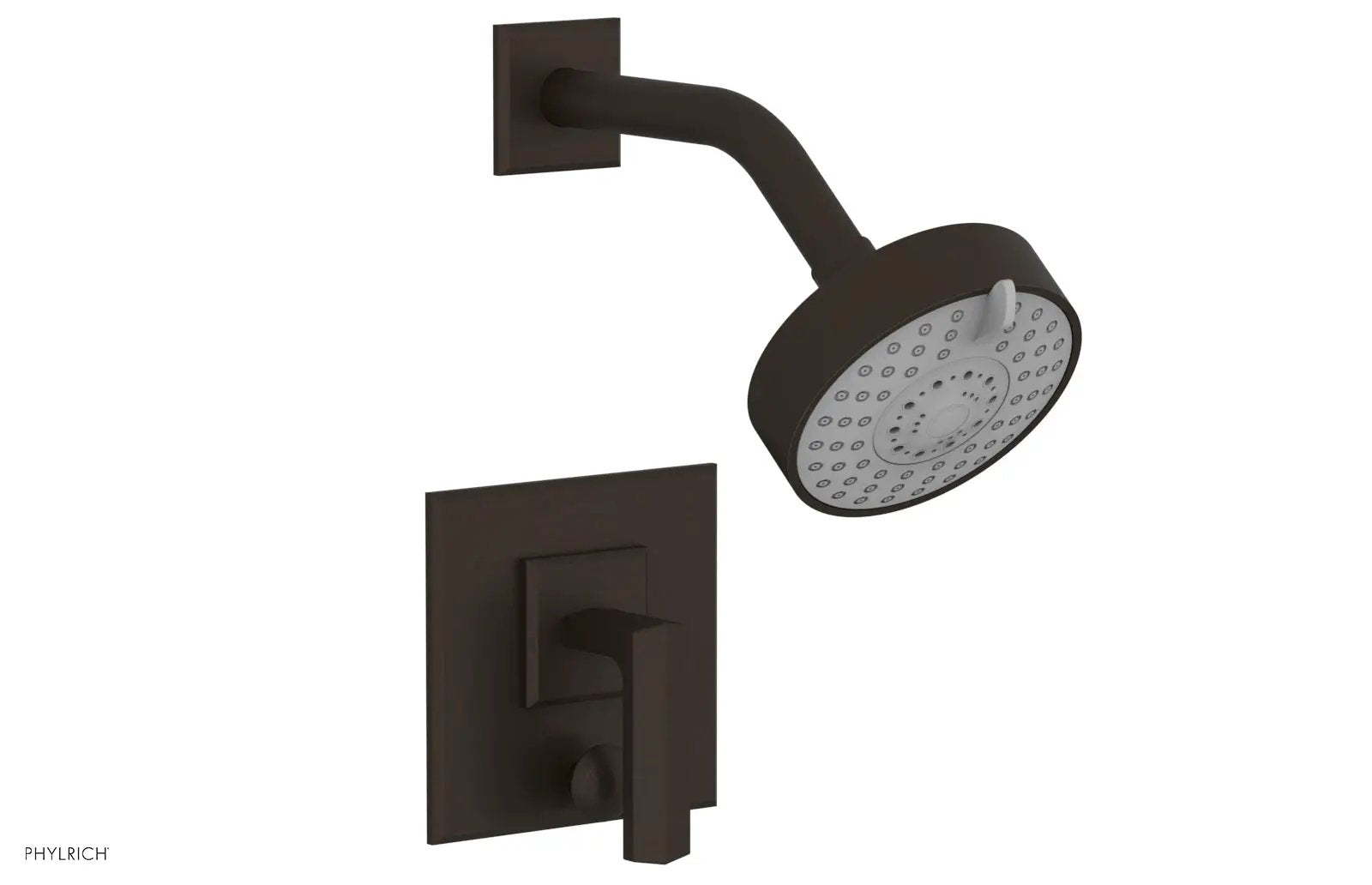 Phylrich DIAMA Pressure Balance Shower and Diverter Set (Less Spout), Lever Handle by Phylrich
