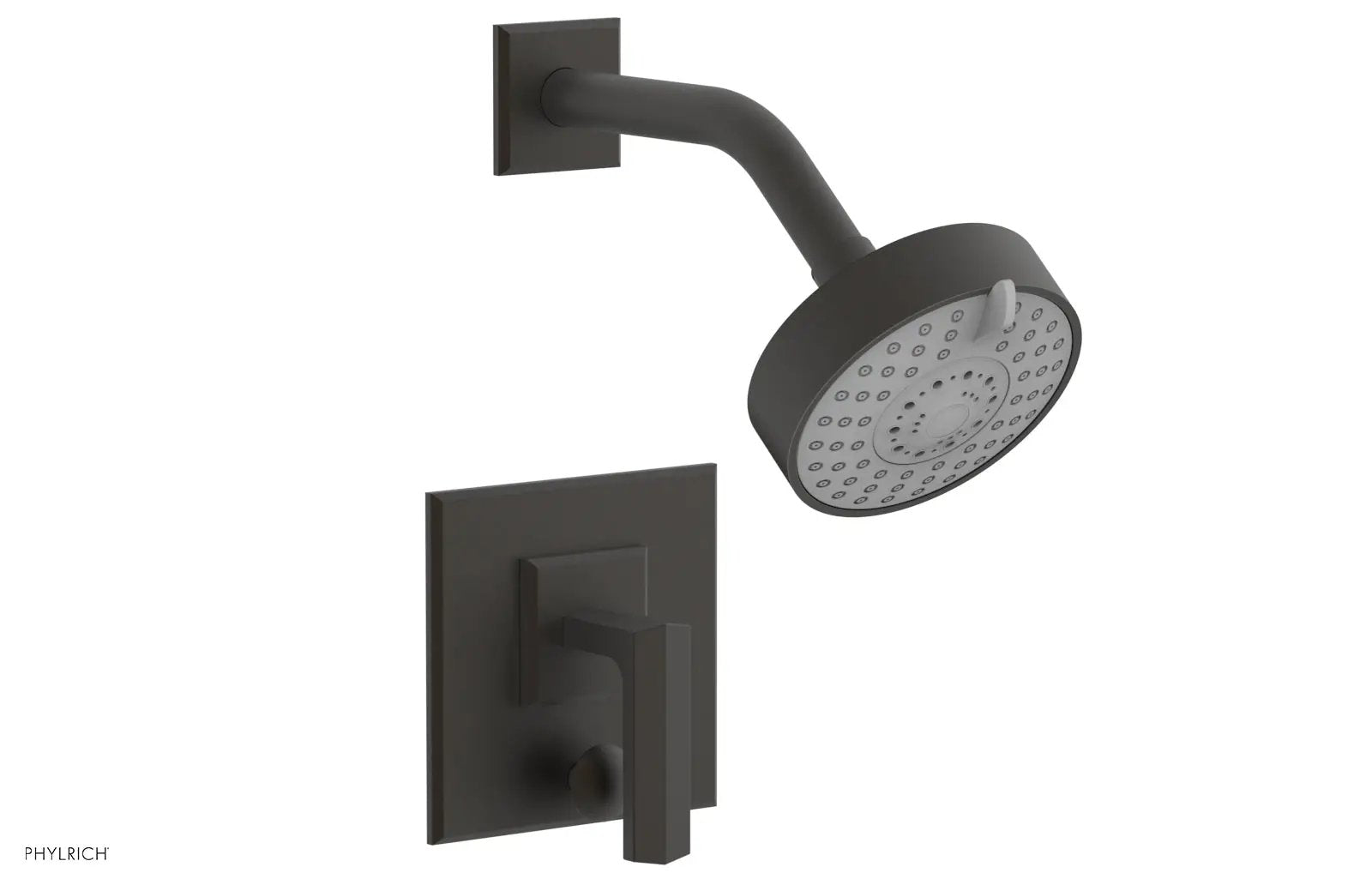 Phylrich DIAMA Pressure Balance Shower and Diverter Set (Less Spout), Lever Handle by Phylrich