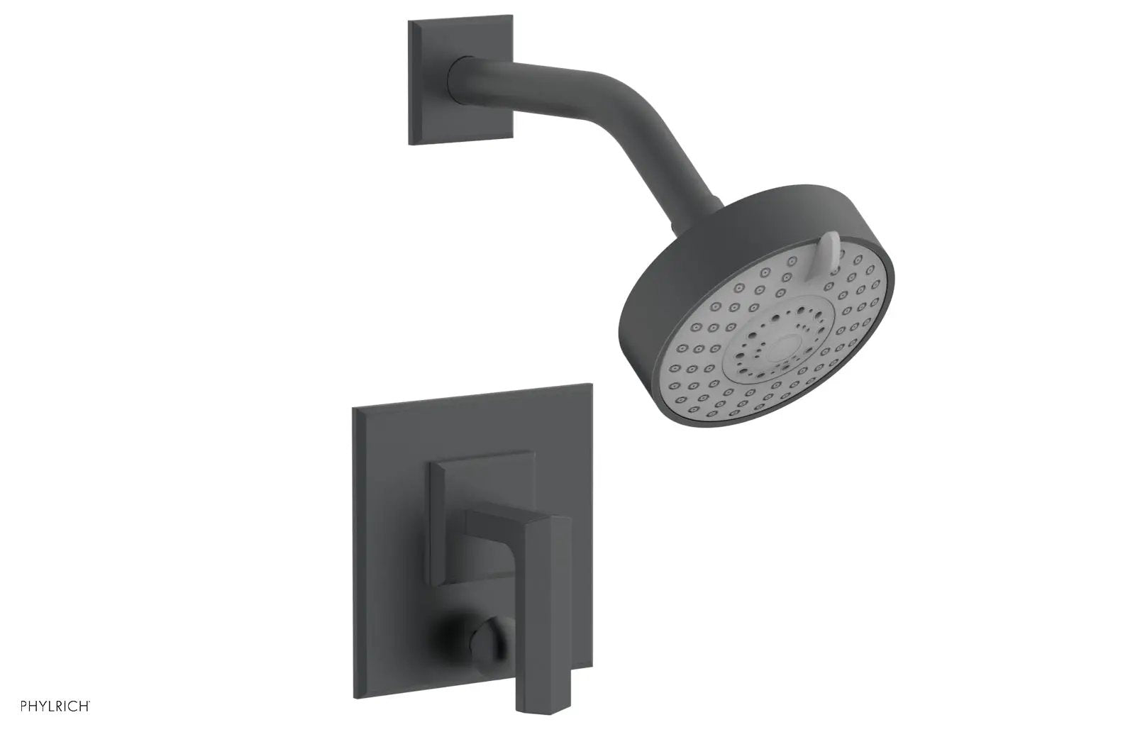 Phylrich DIAMA Pressure Balance Shower and Diverter Set (Less Spout), Lever Handle by Phylrich