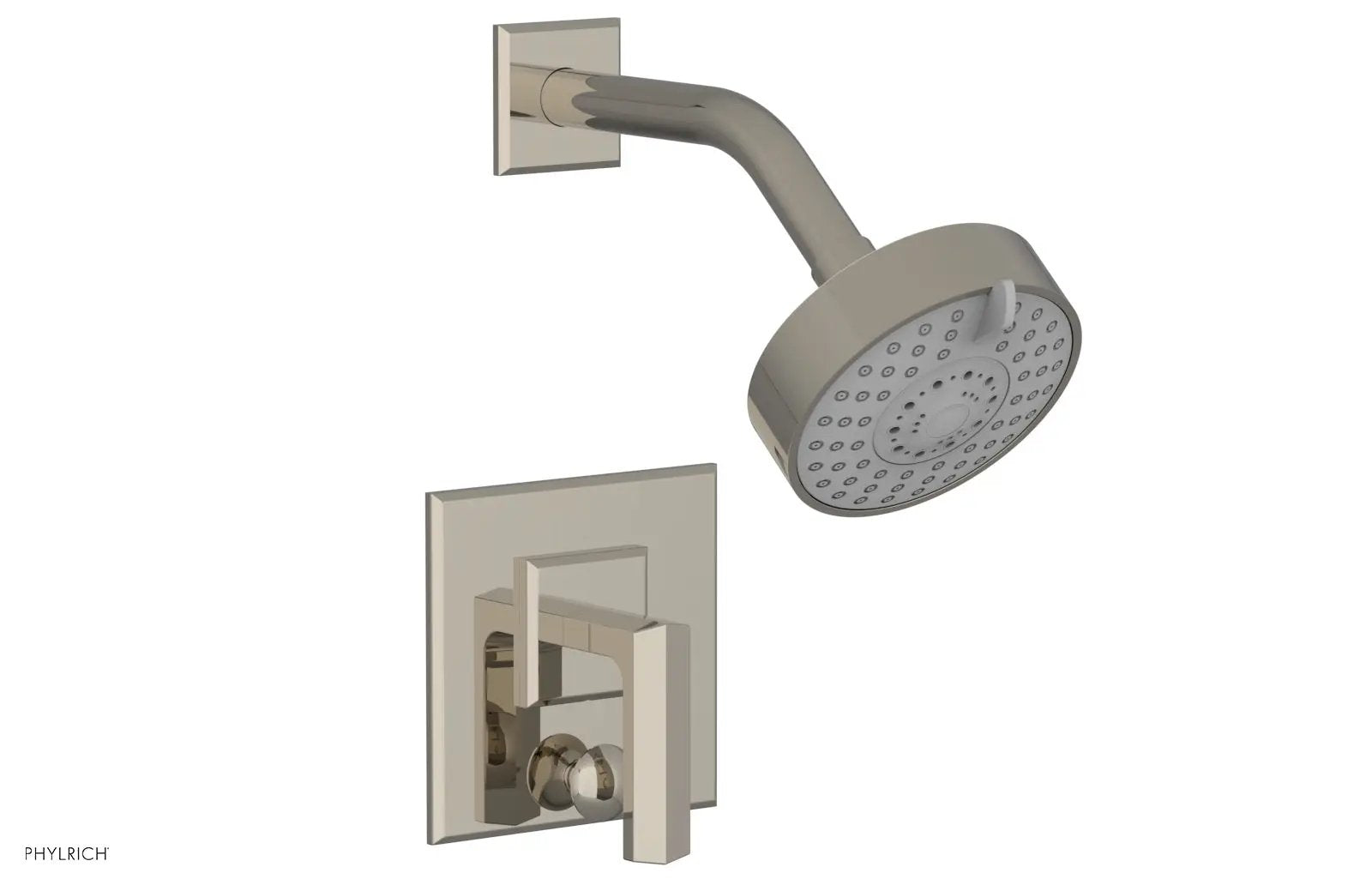 Phylrich DIAMA Pressure Balance Shower and Diverter Set (Less Spout), Lever Handle by Phylrich
