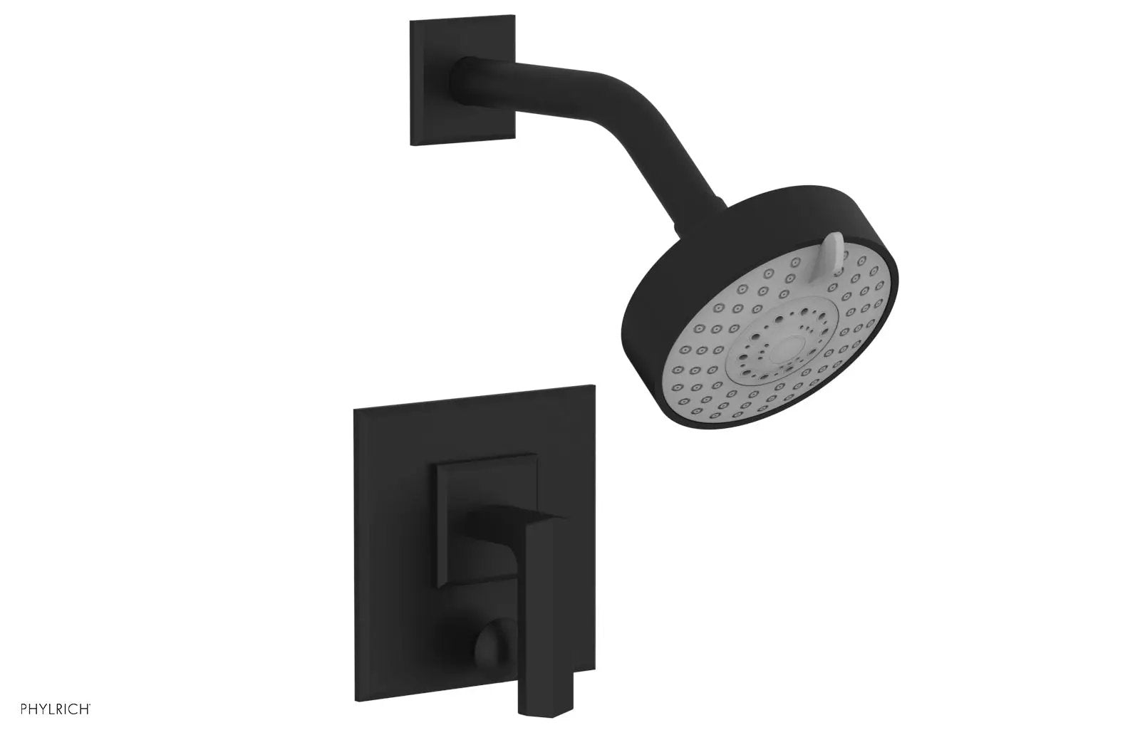 Phylrich DIAMA Pressure Balance Shower and Diverter Set (Less Spout), Lever Handle by Phylrich
