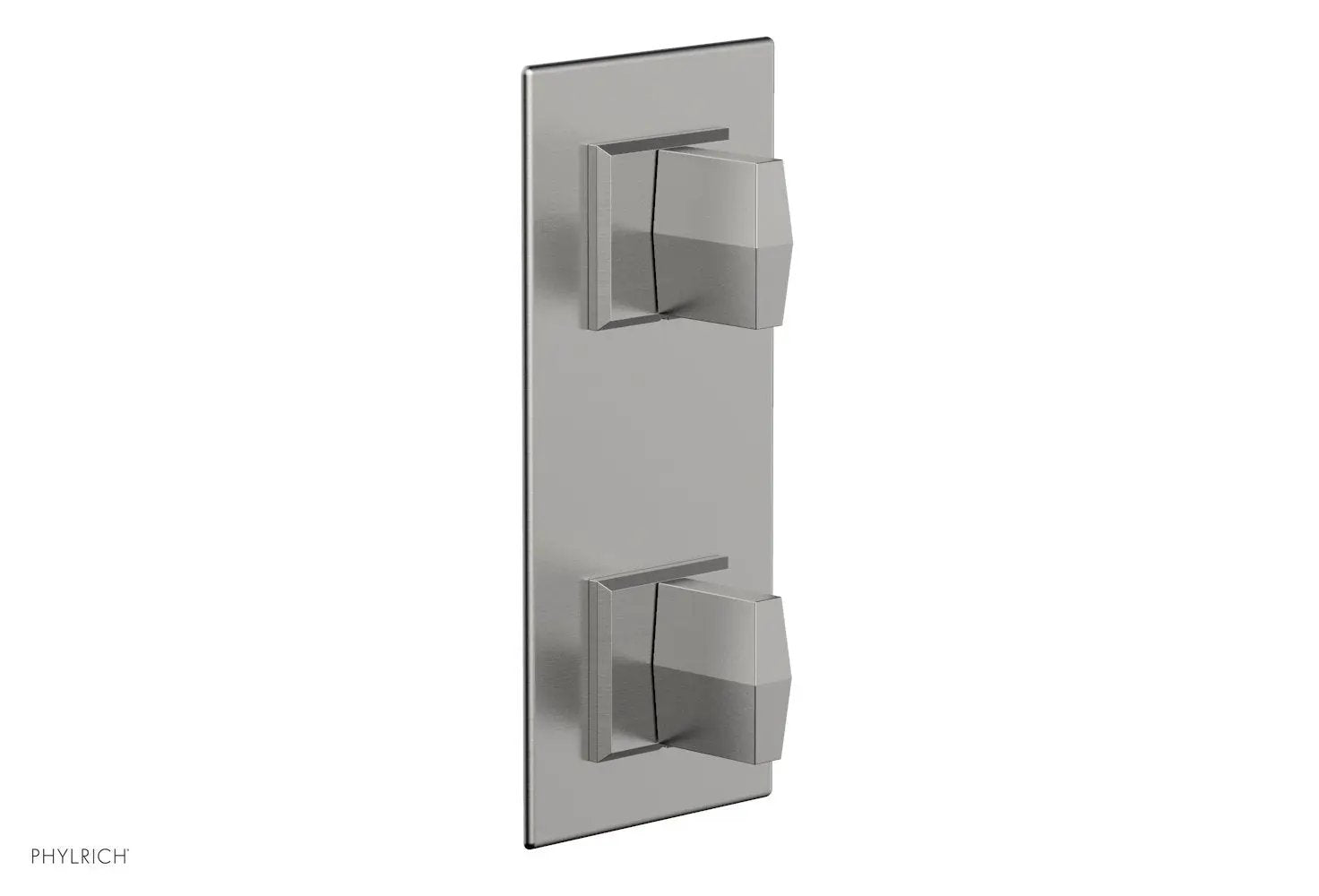 Phylrich DIAMA 1/2" Thermostatic Valve with Volume Control or Diverter, Blade Handles by Phylrich
