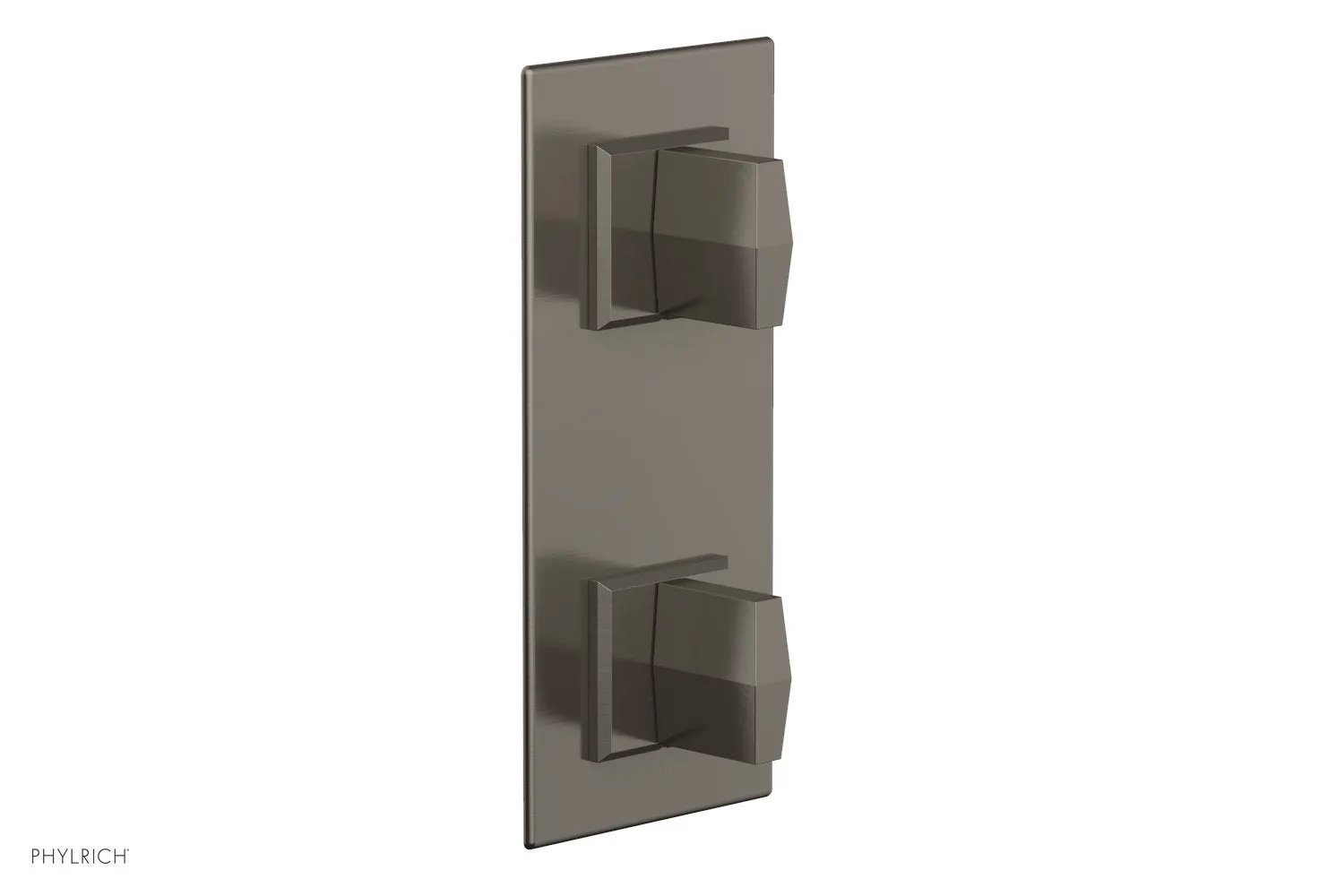 Phylrich DIAMA 1/2" Thermostatic Valve with Volume Control or Diverter, Blade Handles by Phylrich