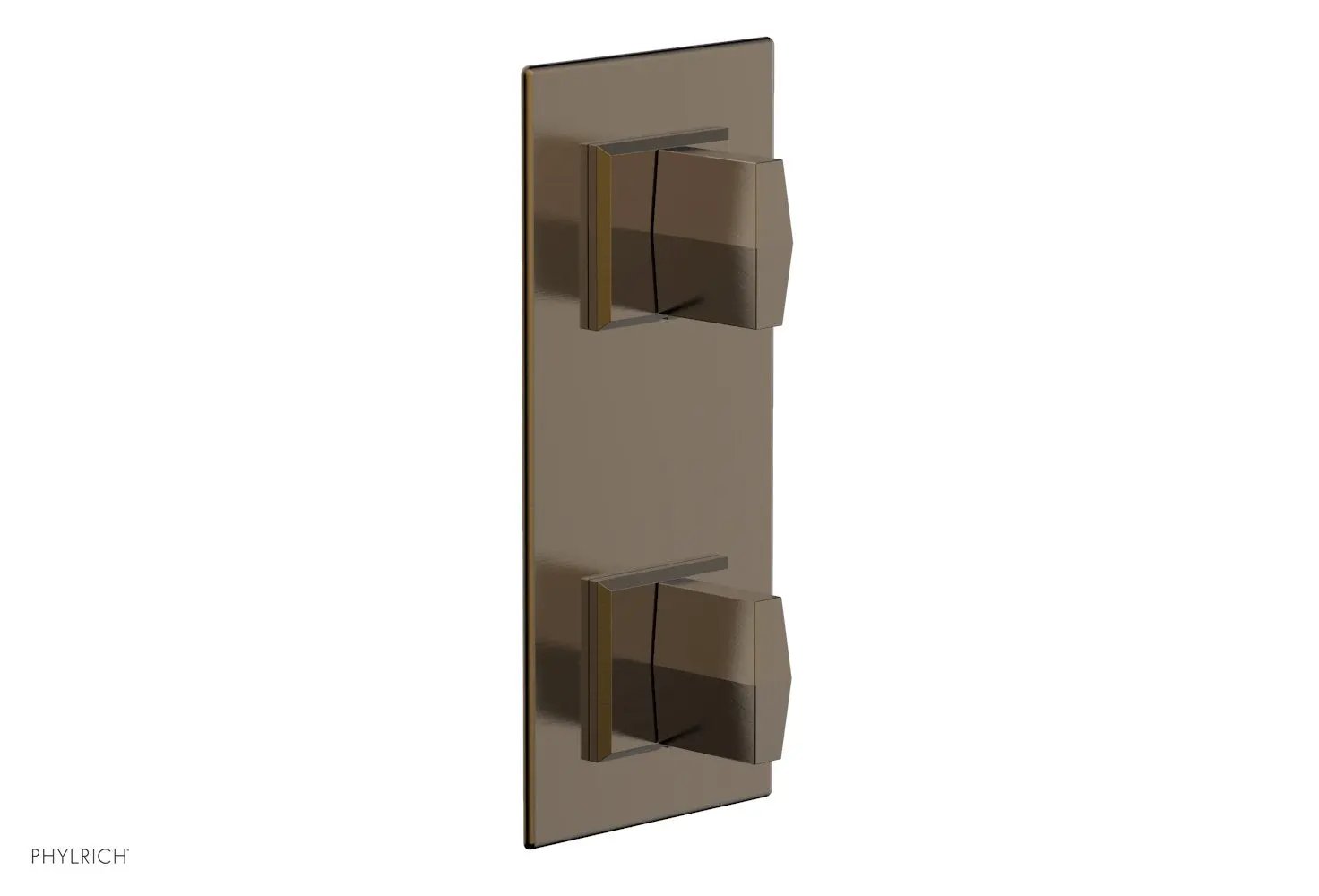 Phylrich DIAMA 3/4" Thermostatic Valve with Volume Control or Diverter, Blade Handles by Phylrich