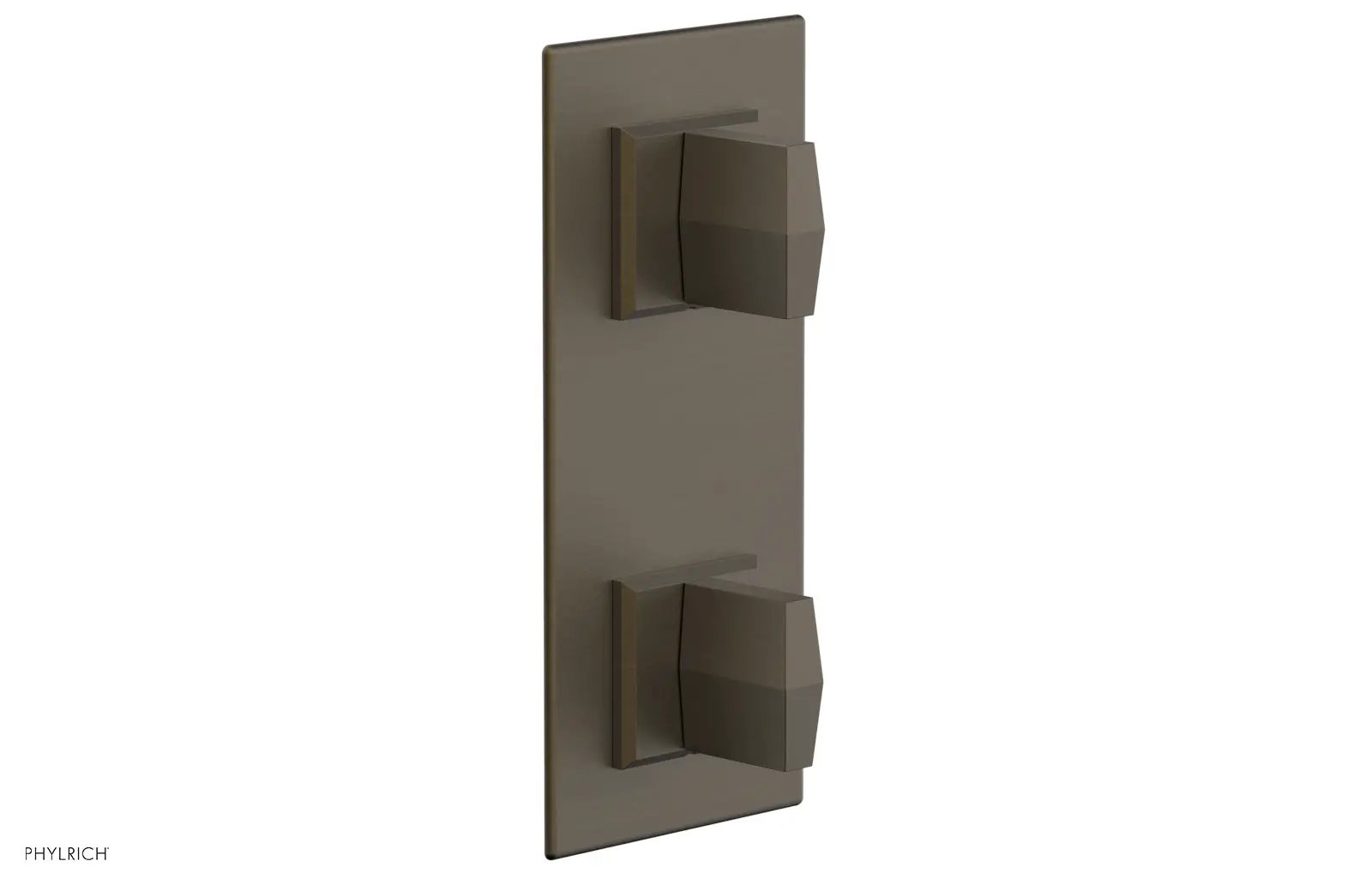 Phylrich DIAMA 1/2" Thermostatic Valve with Volume Control or Diverter, Blade Handles by Phylrich