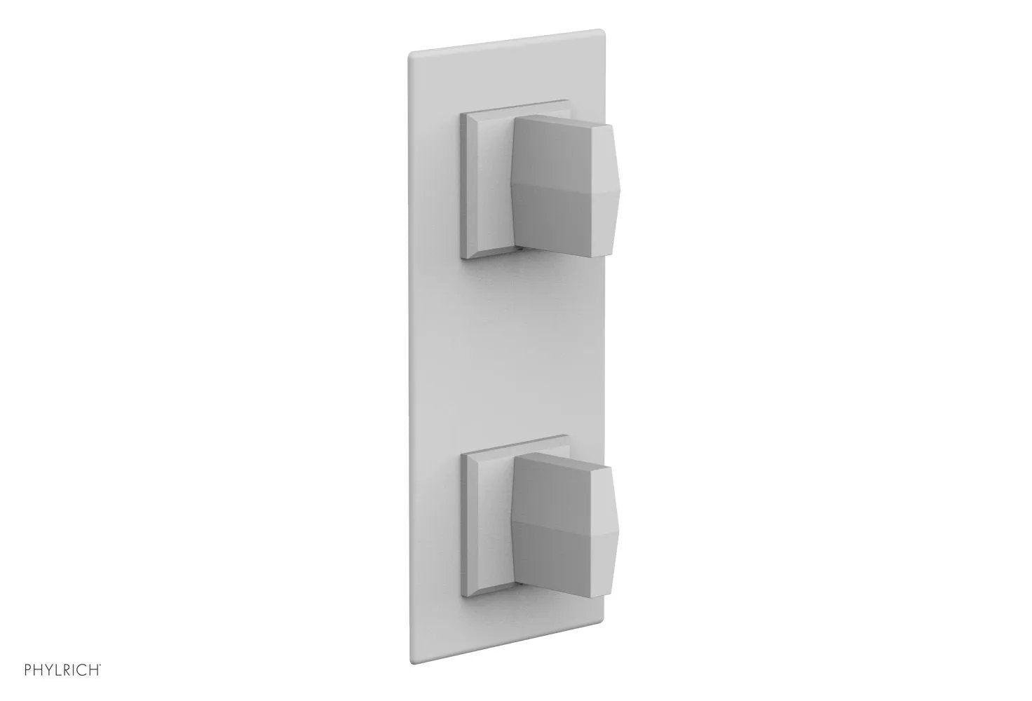 Phylrich DIAMA 1/2" Thermostatic Valve with Volume Control or Diverter, Blade Handles by Phylrich