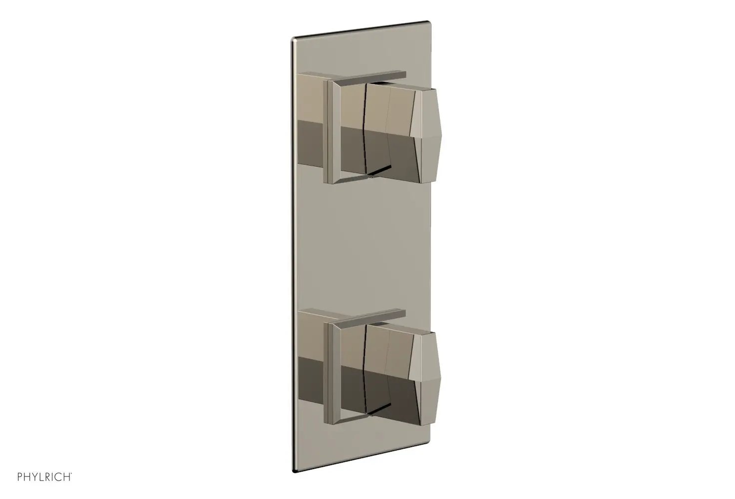 Phylrich DIAMA 1/2" Thermostatic Valve with Volume Control or Diverter, Blade Handles by Phylrich