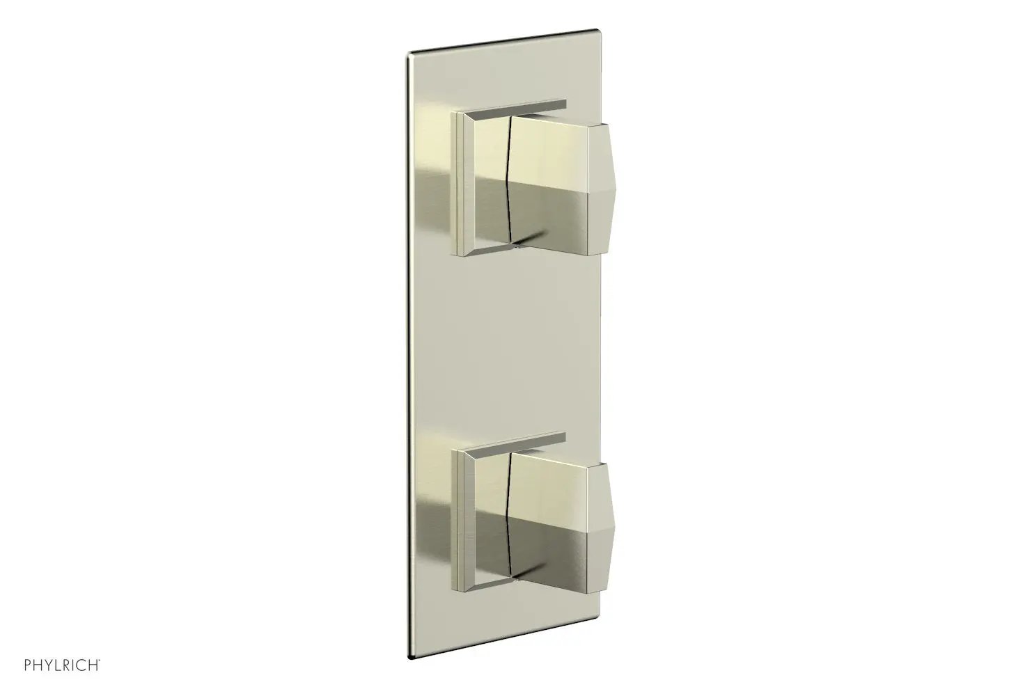 Phylrich DIAMA 3/4" Thermostatic Valve with Volume Control or Diverter, Blade Handles by Phylrich