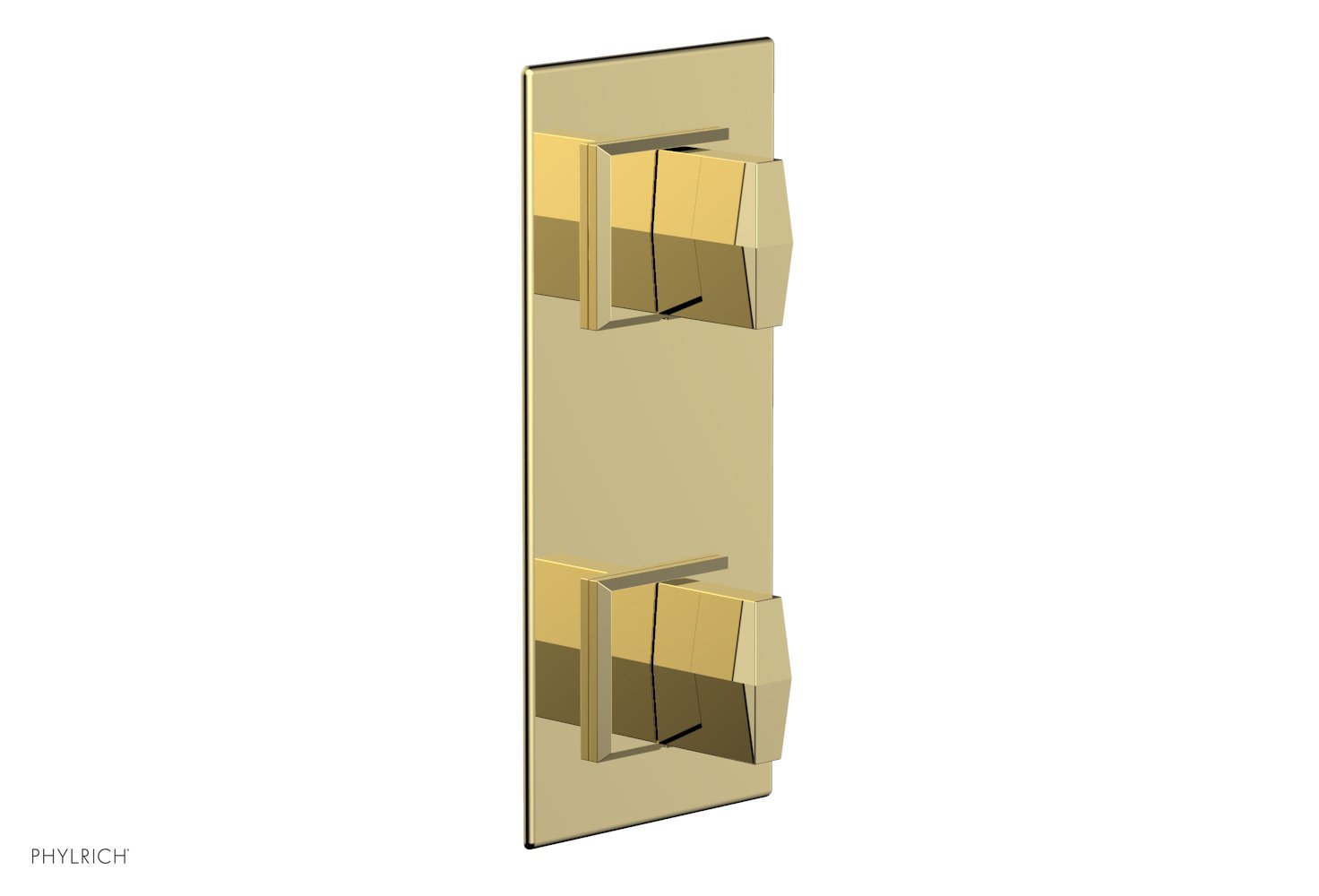 Phylrich DIAMA 3/4" Thermostatic Valve with Volume Control or Diverter, Blade Handles