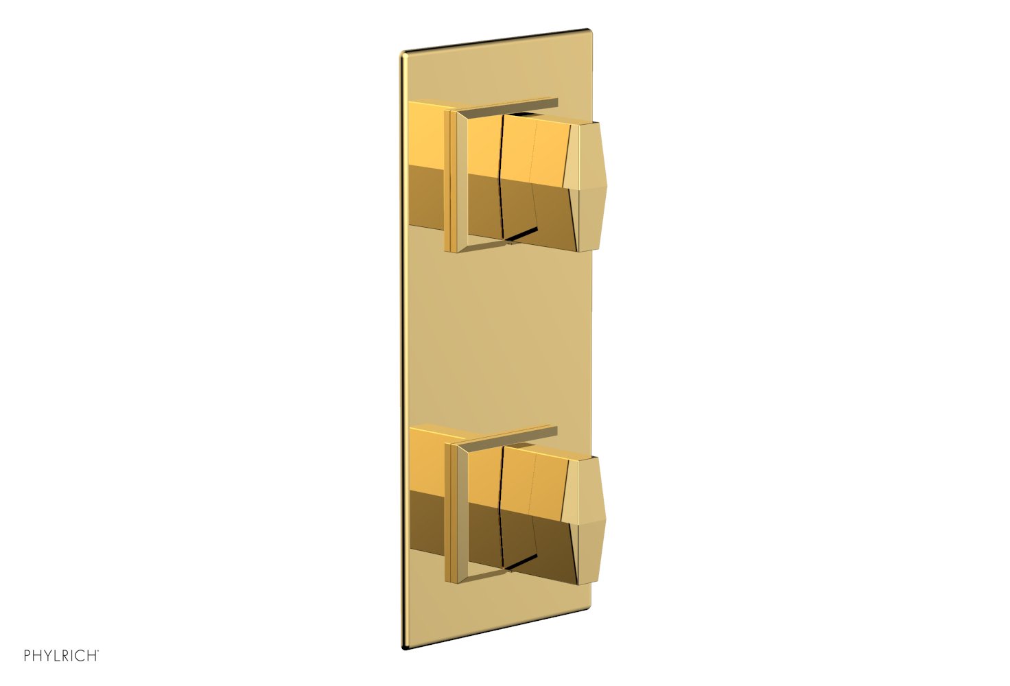 Phylrich DIAMA 3/4" Thermostatic Valve with Volume Control or Diverter, Blade Handles