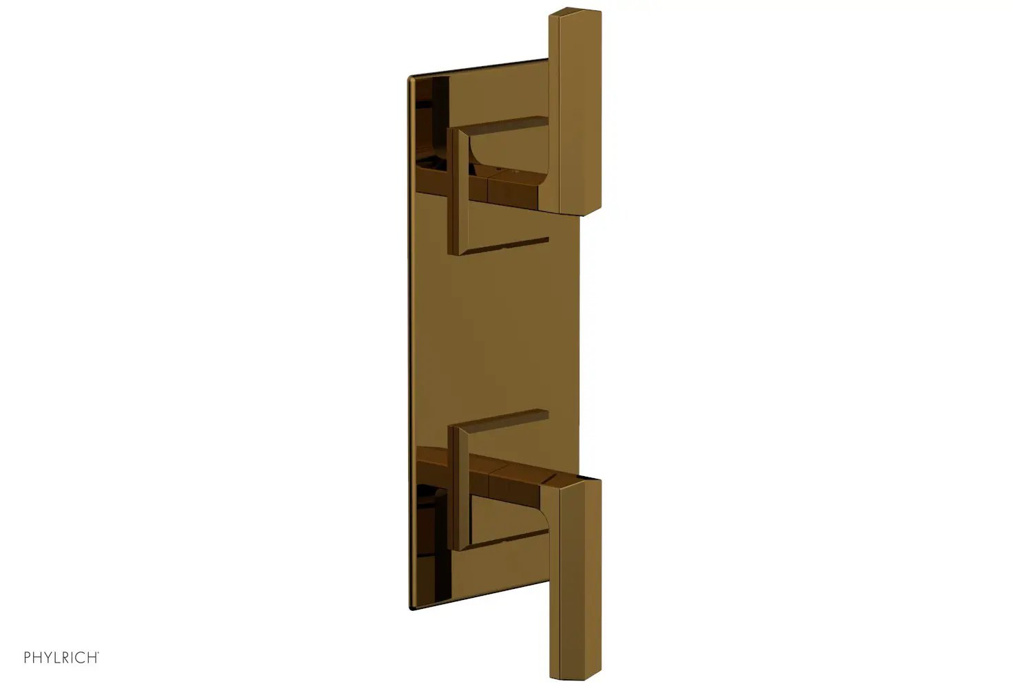 Phylrich DIAMA 3/4" Thermostatic Valve with Volume Control or Diverter, Lever Handles by Phylrich
