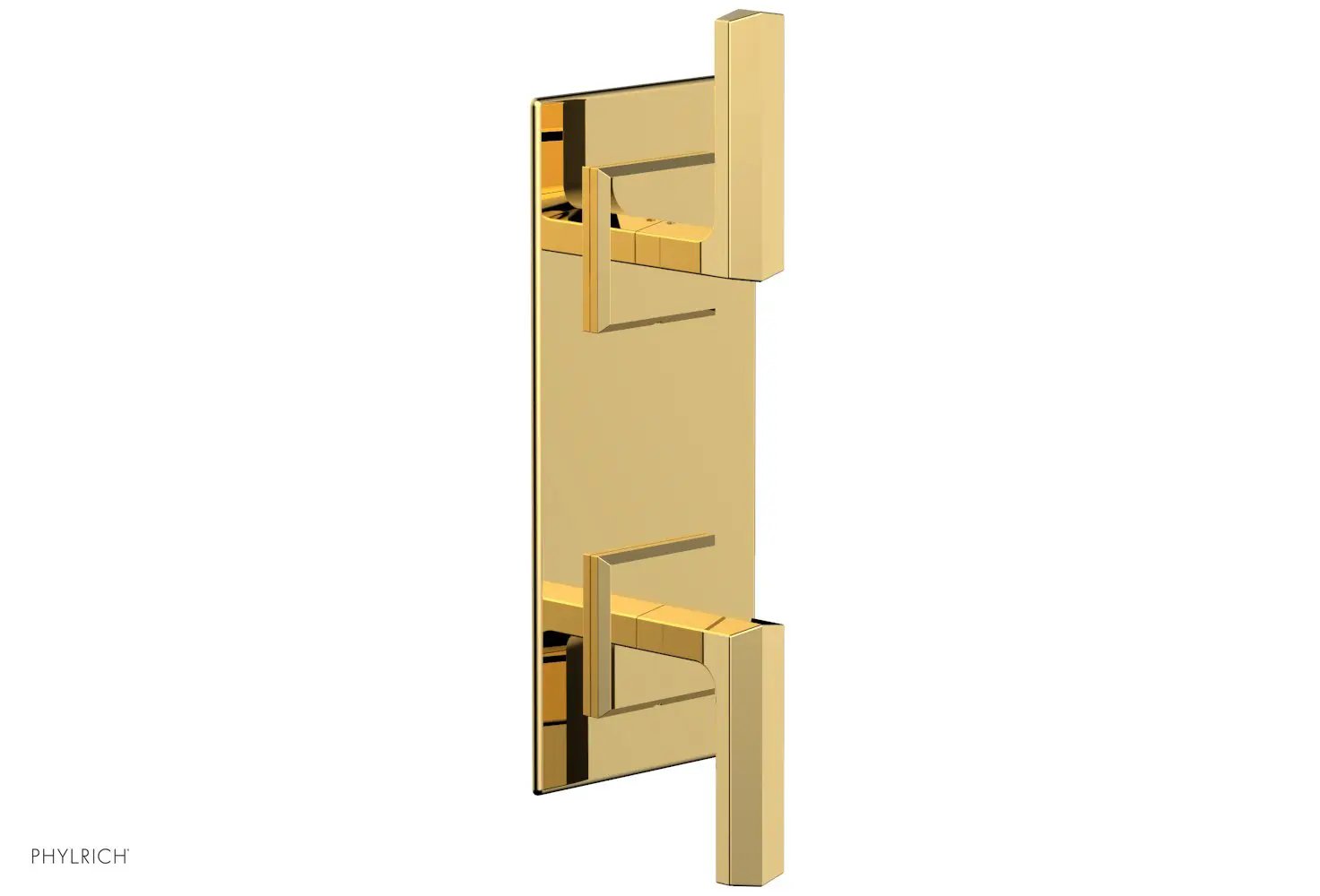 Phylrich DIAMA 3/4" Thermostatic Valve with Volume Control or Diverter, Lever Handles by Phylrich