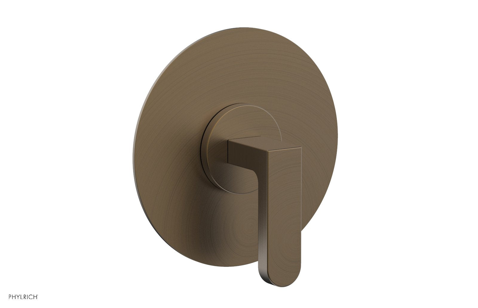 Phylrich ROND Thermostatic or Pressue Balance Shower Trim, Lever Handle