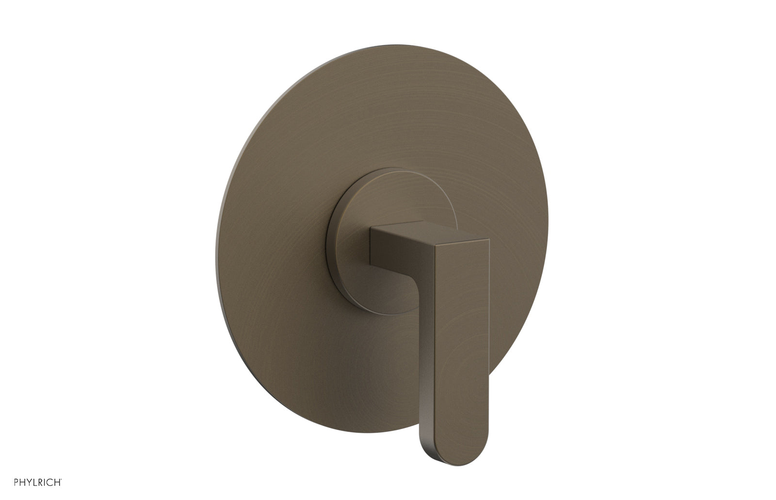 Phylrich ROND Thermostatic or Pressue Balance Shower Trim, Lever Handle