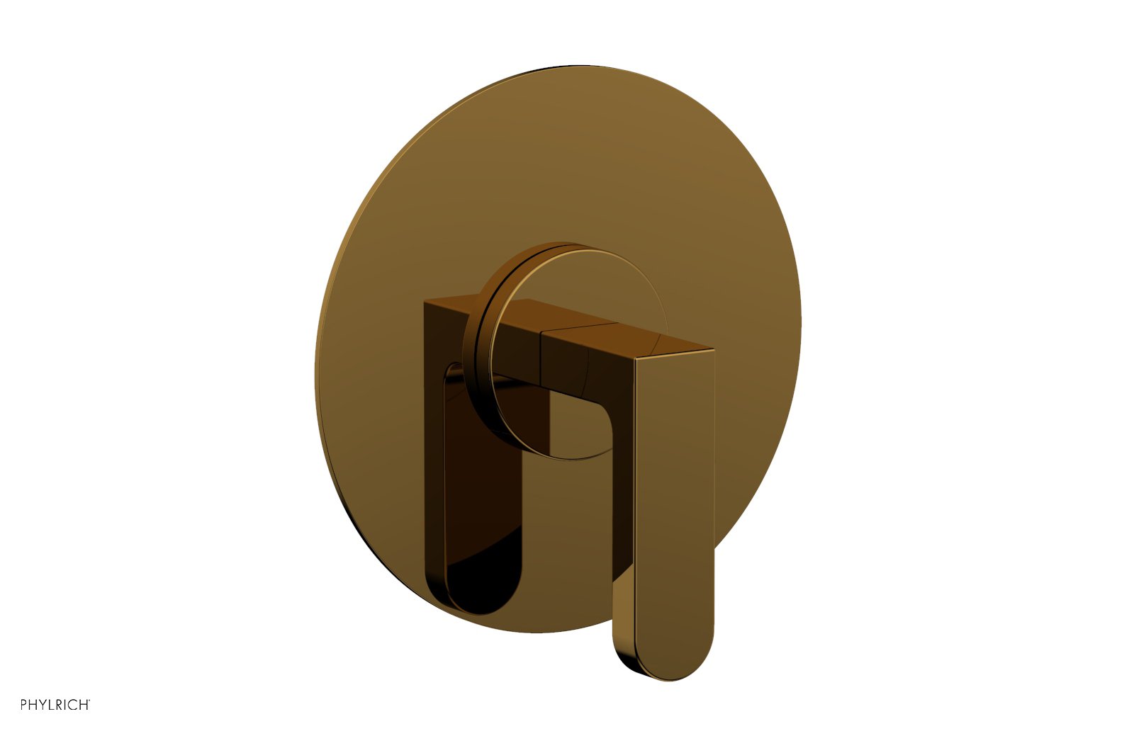 Phylrich ROND Thermostatic or Pressue Balance Shower Trim, Lever Handle